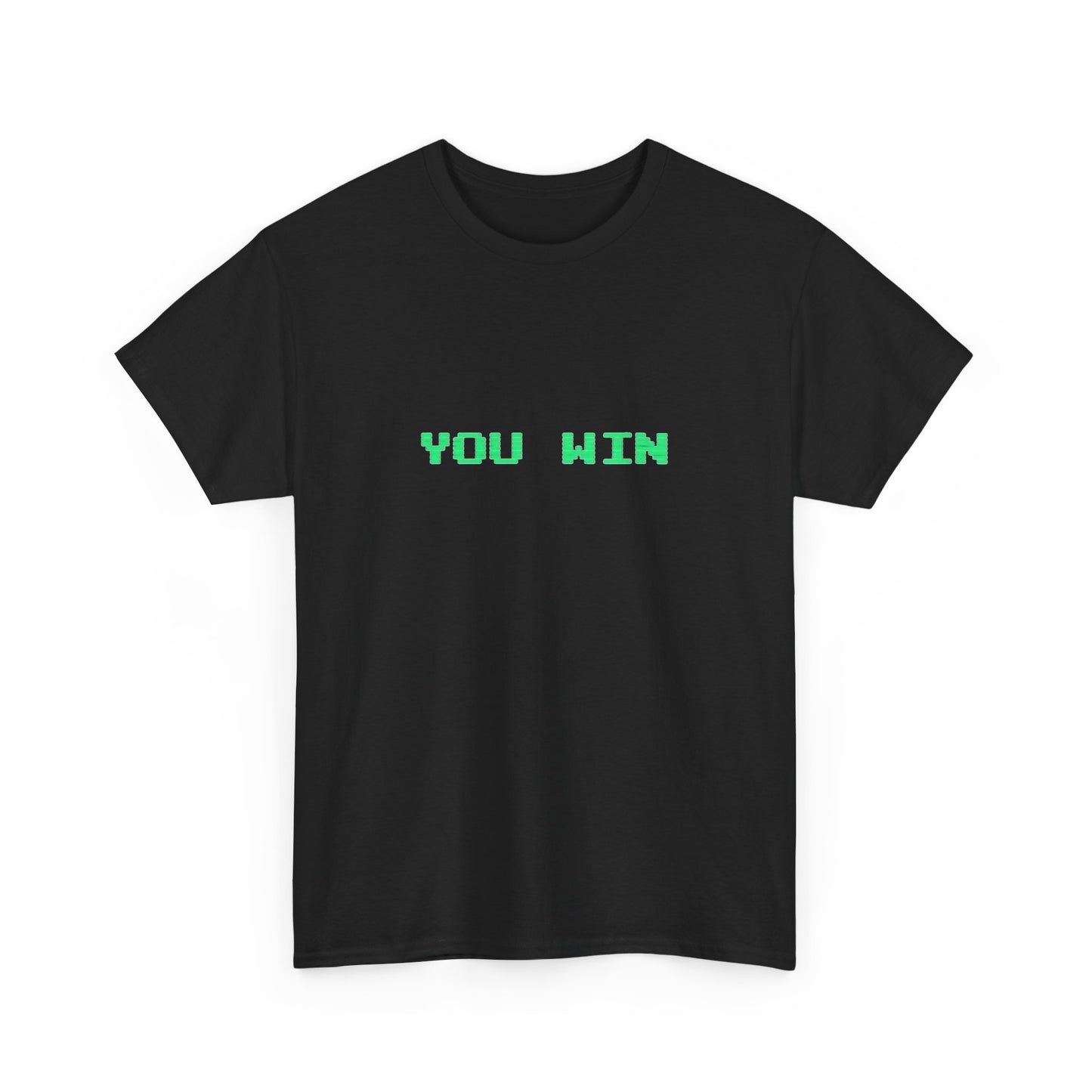 You Win Vintage Gaming Arcade Graphic T Shirt Unisex Heavy Cotton NEW Tee