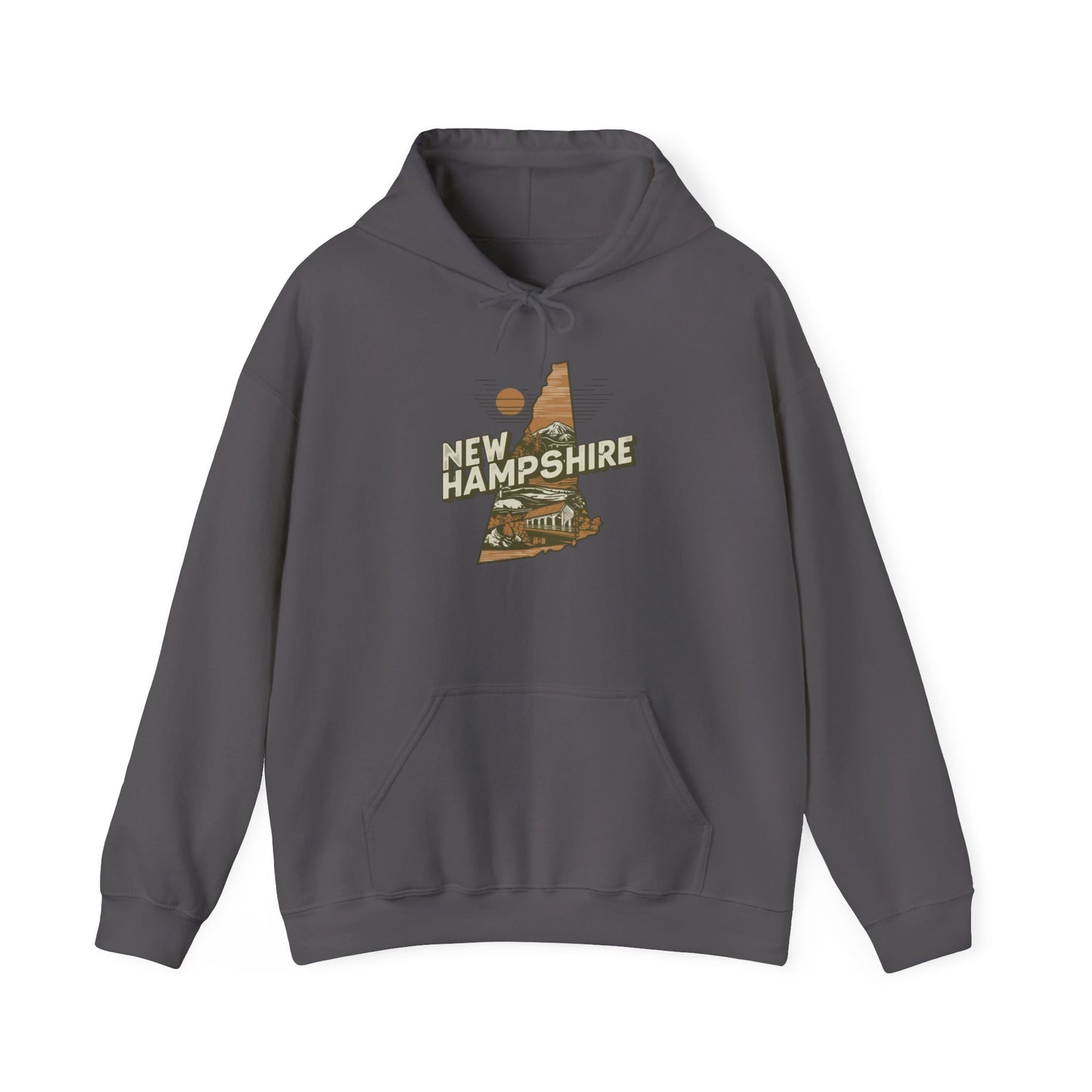 New Hampshire Graphic Hoodie Heavy Blend™ Hooded Sweatshirt
