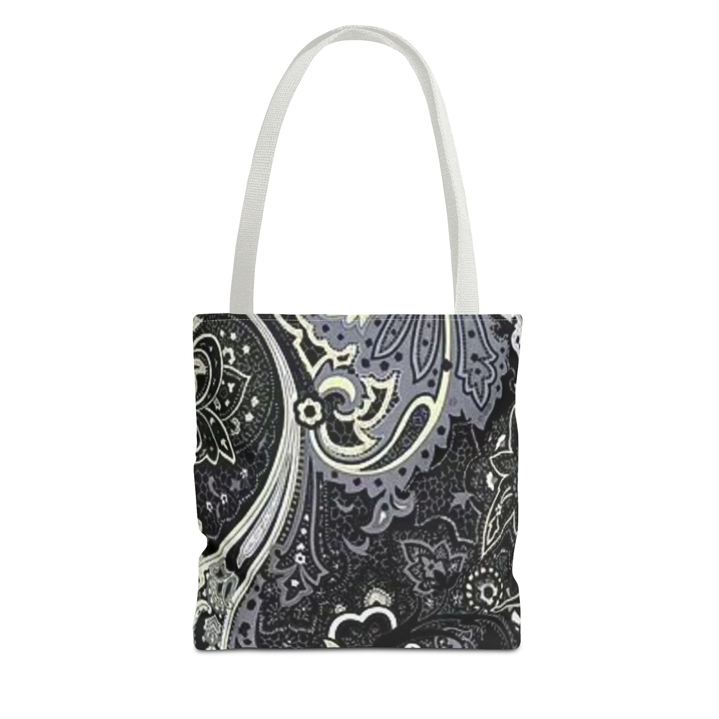 Black And Silver Pattern BRAND NEW Tote Bag (AOP)