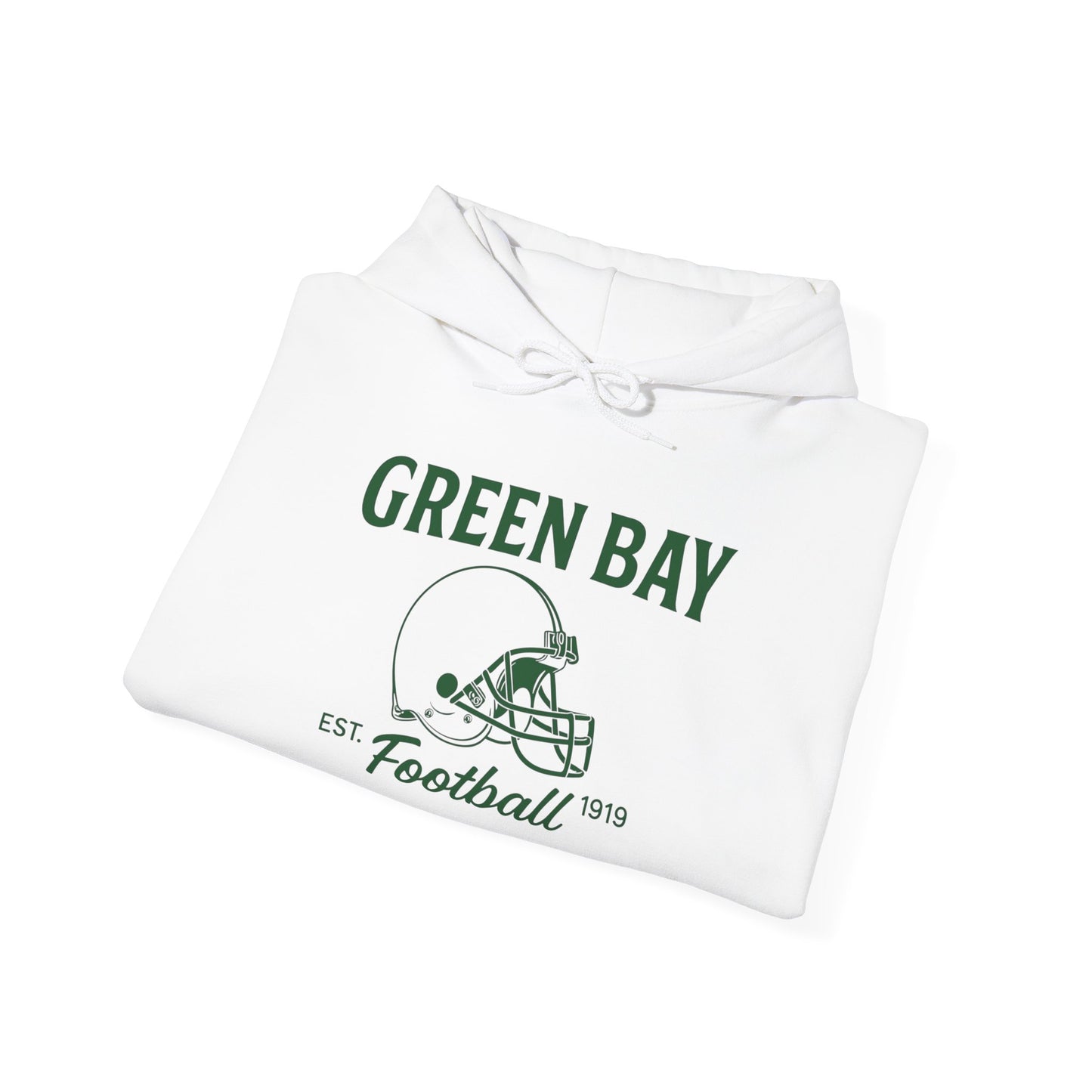 Green Bay Football Graphic Hoodie Unisex Heavy Blend™ Hooded Sweatshirt