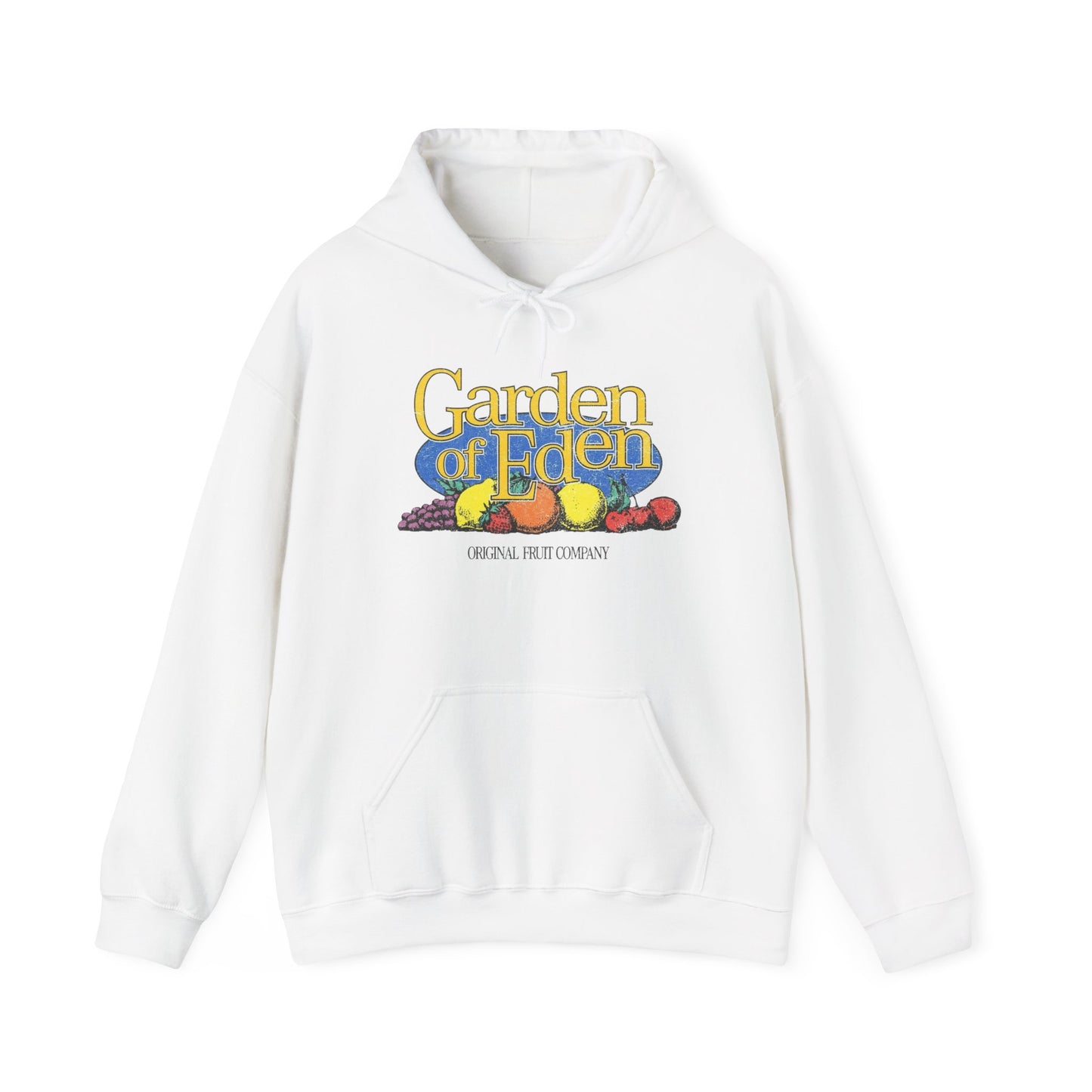 Garden Of Eden Graphic Hoodie Heavy Blend Sweatshirt NEW