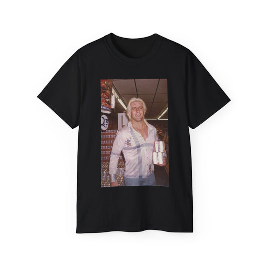 WWE ric flair wwf wrestling vintage Ultra retro classic hulk hogan Cotton Tee
