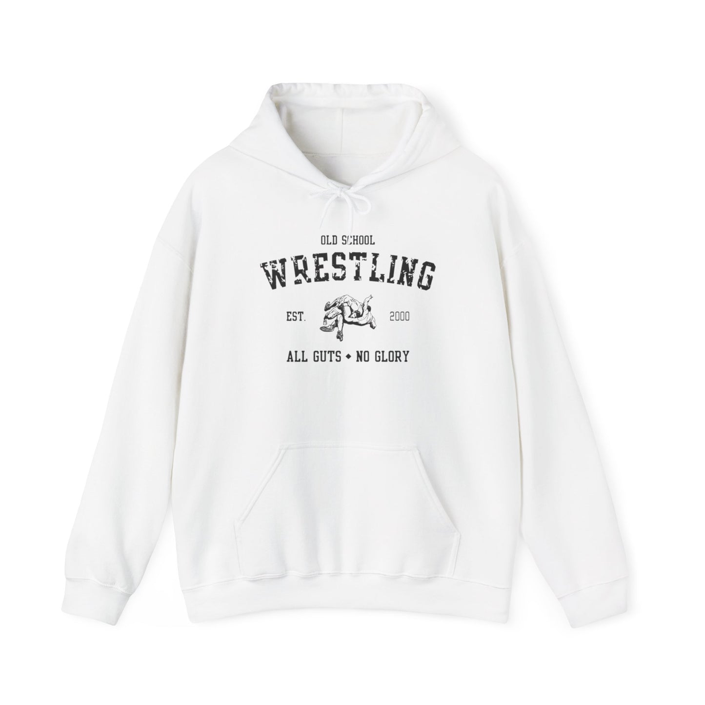 Old School Wrestling Graphic Hoodie Heavy Blend™ NEW Sweatshirt