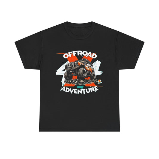 Off road Adventure 4x4 Graphic T Shirt Unisex Heavy Cotton Tee