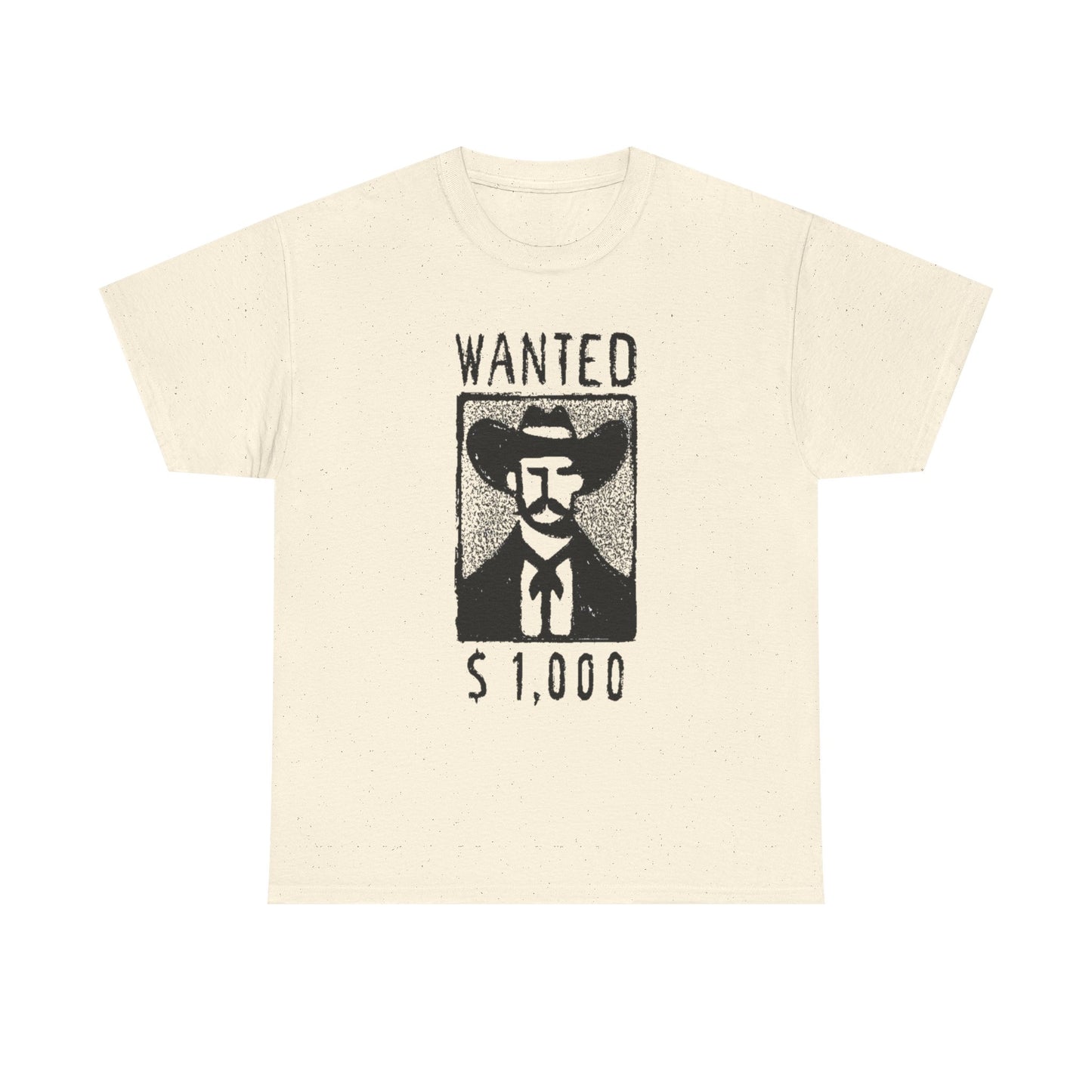 Wild Wild West Wanted Graphic T Shirt NEW ADULT Unisex Heavy Cotton Tee
