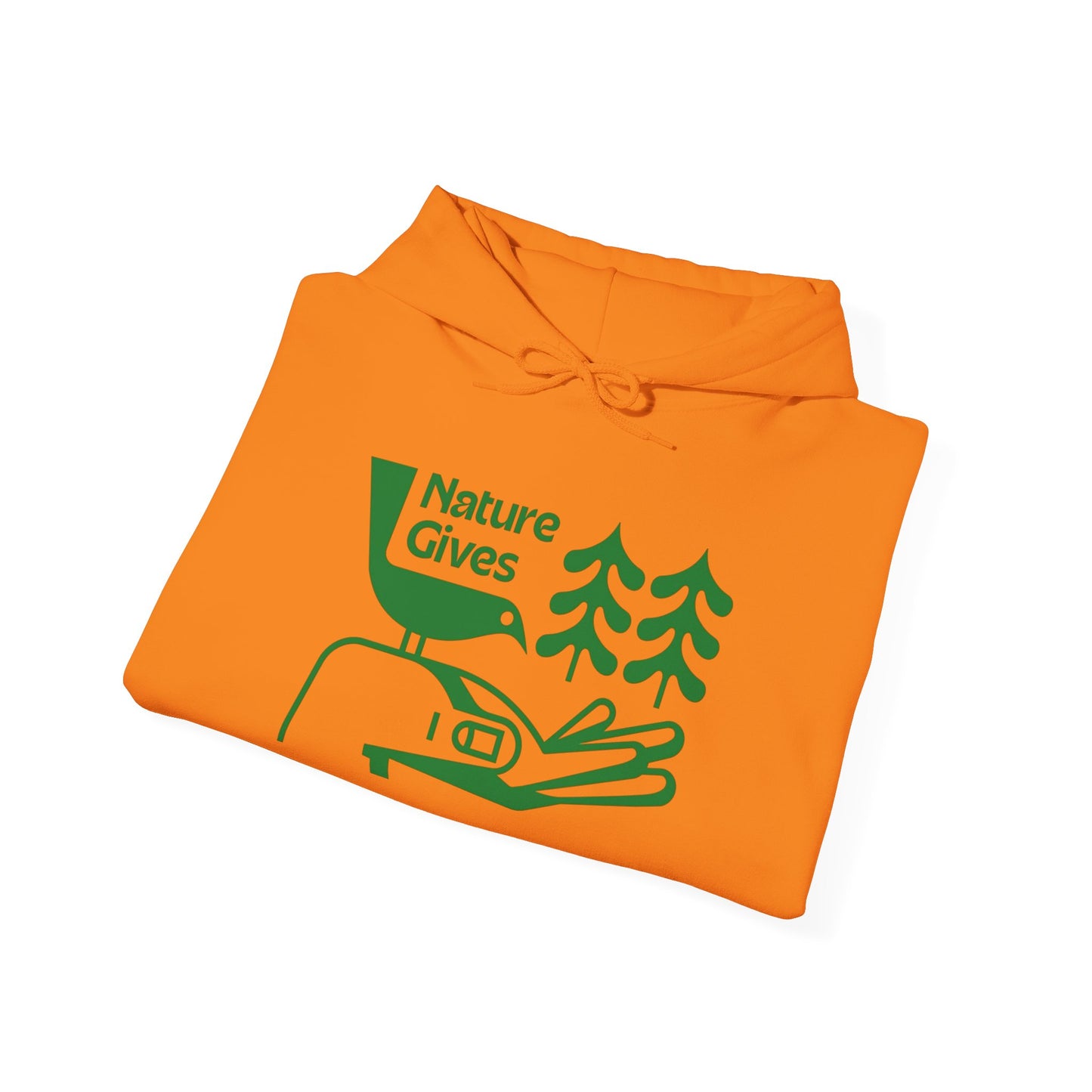 Nature Gives Graphic Hoodie Unisex Heavy Blend™ Hooded Sweatshirt