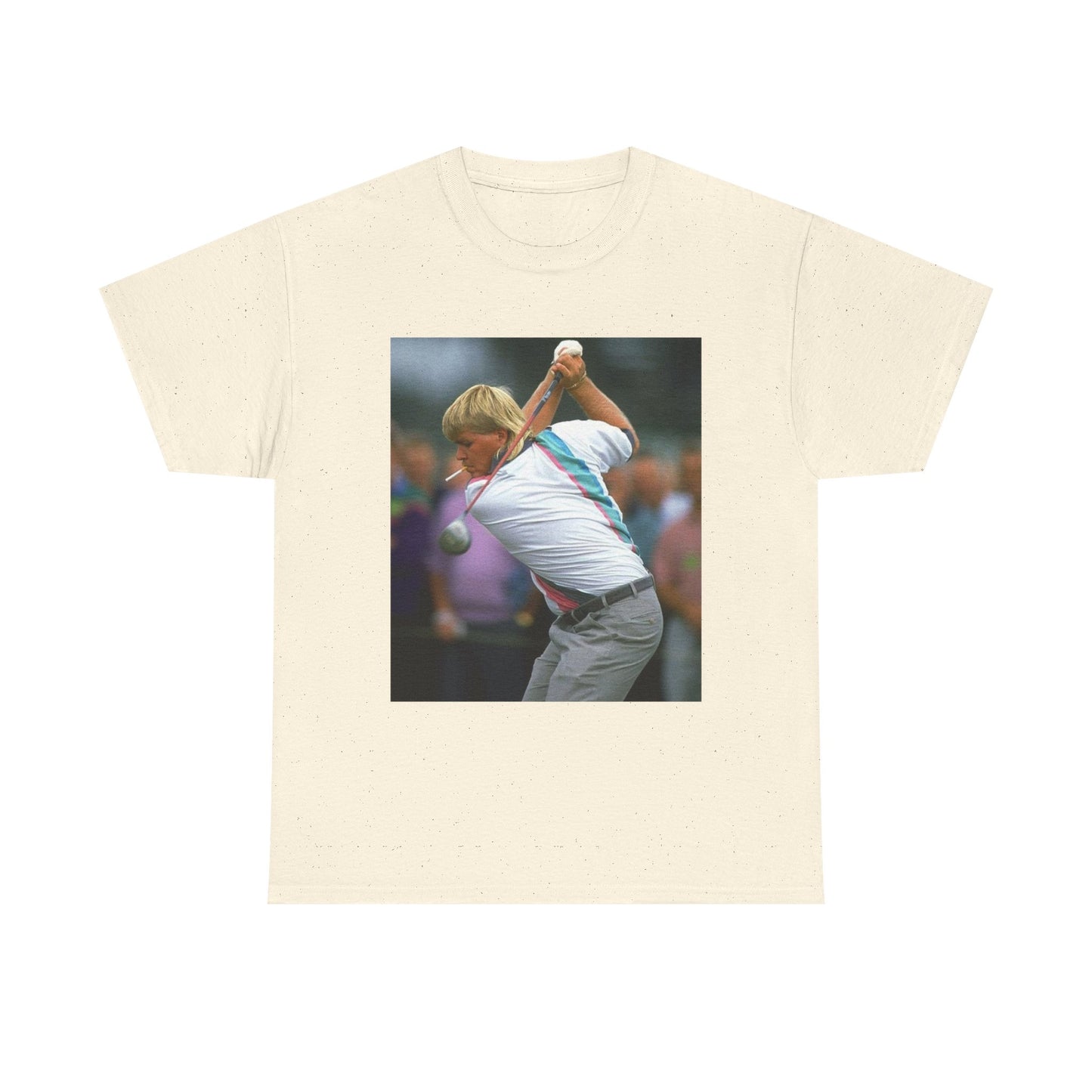 John Daly TShirt Masters golf club Tiger woods Vintage Unisex Heavy Cotton Tee