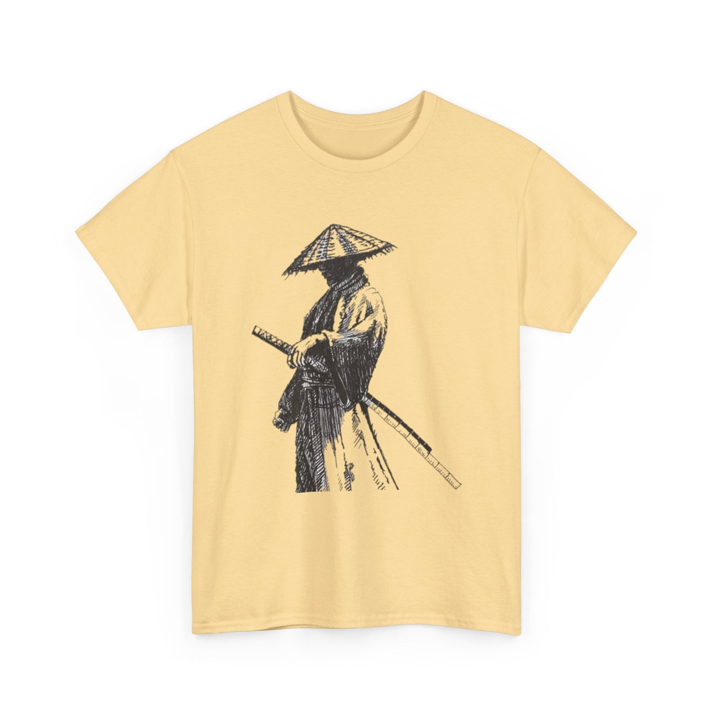 Samurai Soldier Graphic T Shirt NEW ADULT TEE VINTAGE
