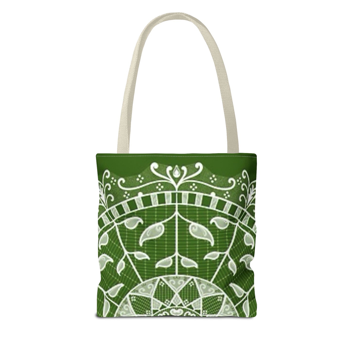 Green And White Multi Color BRAND NEW MODERN Tote Bag (AOP)
