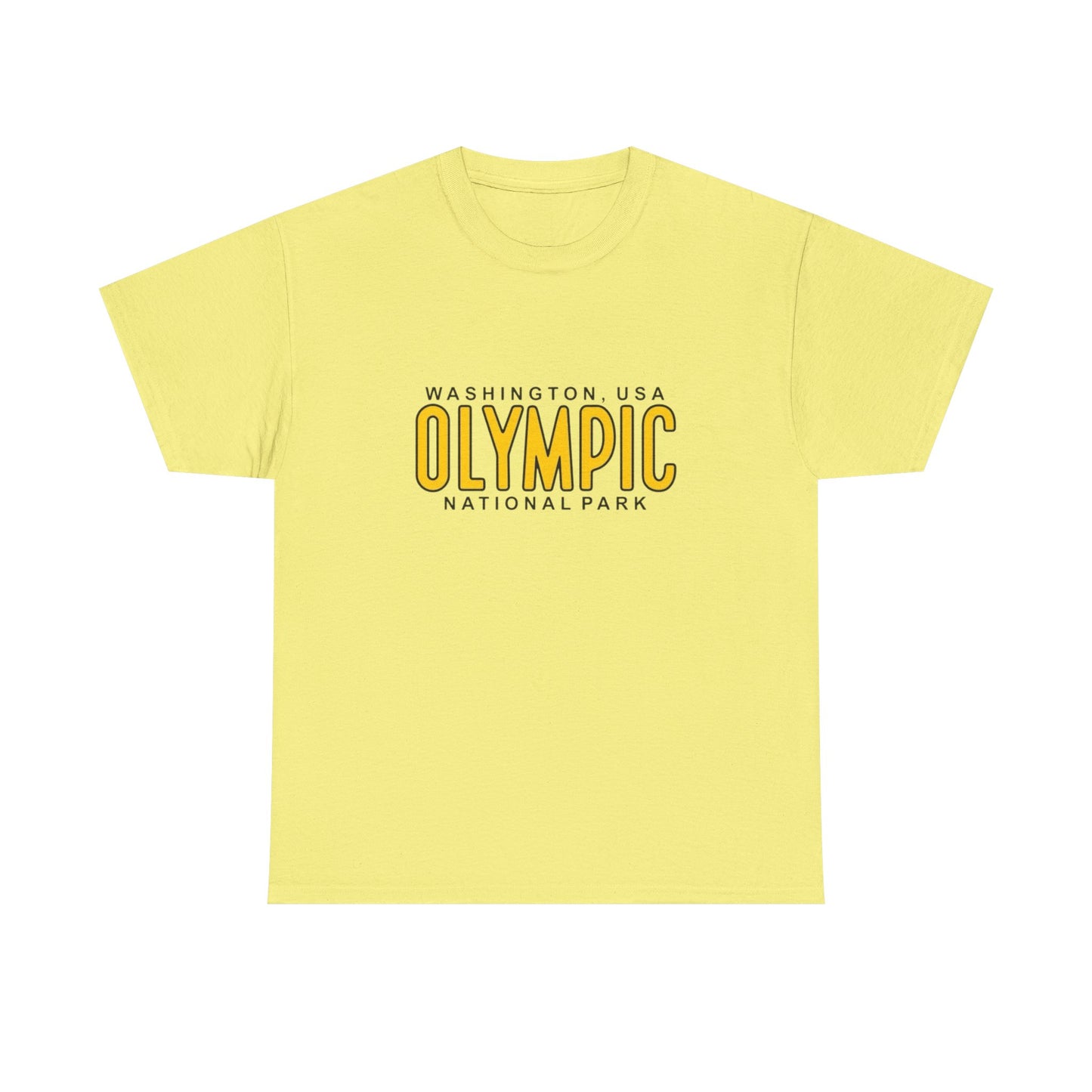 Olympic Washington Graphic T Shirt Heavy Cotton Tee