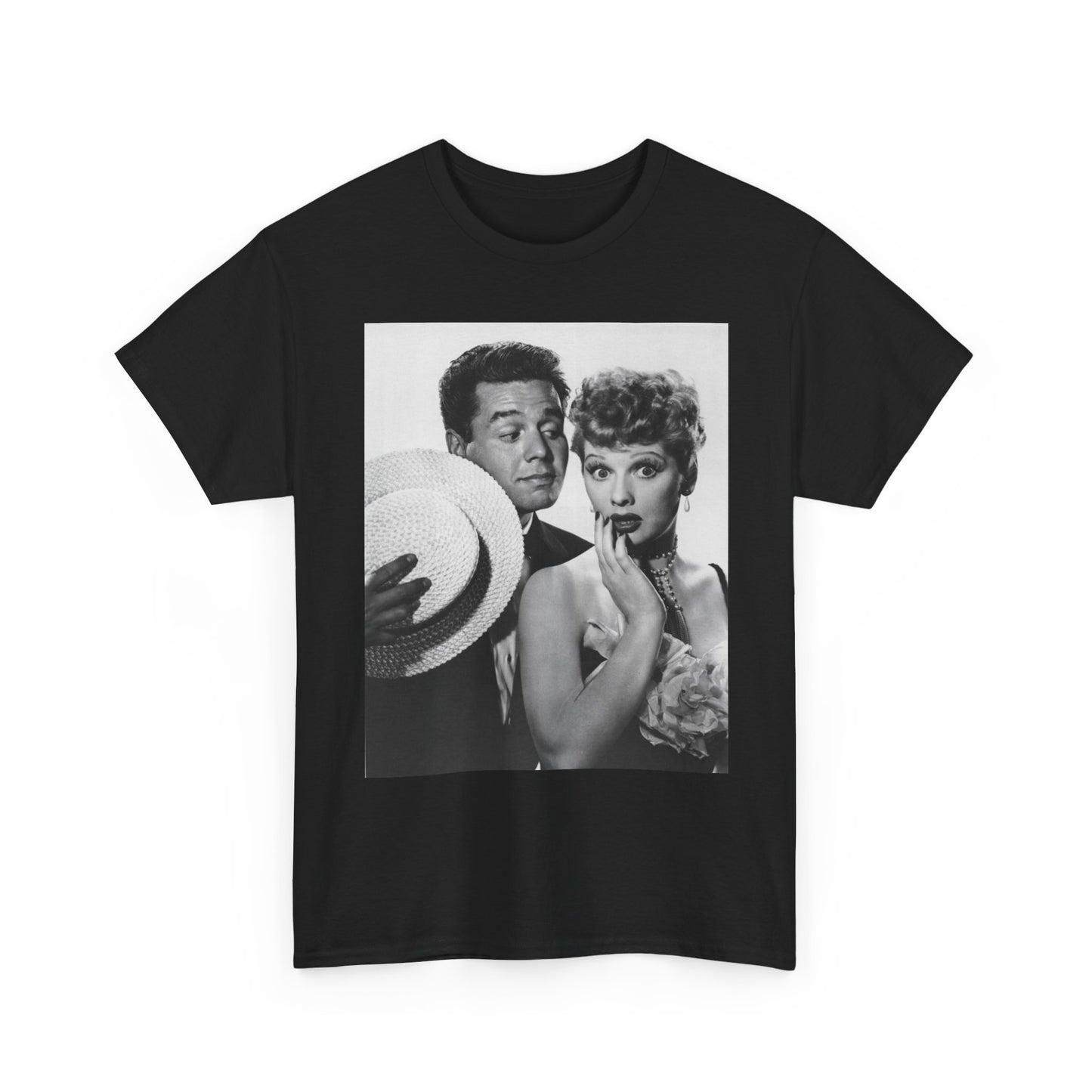 I Love Lucy Graphic T Shirt Vintage Retro Tv Show Unisex Heavy Cotton Tee