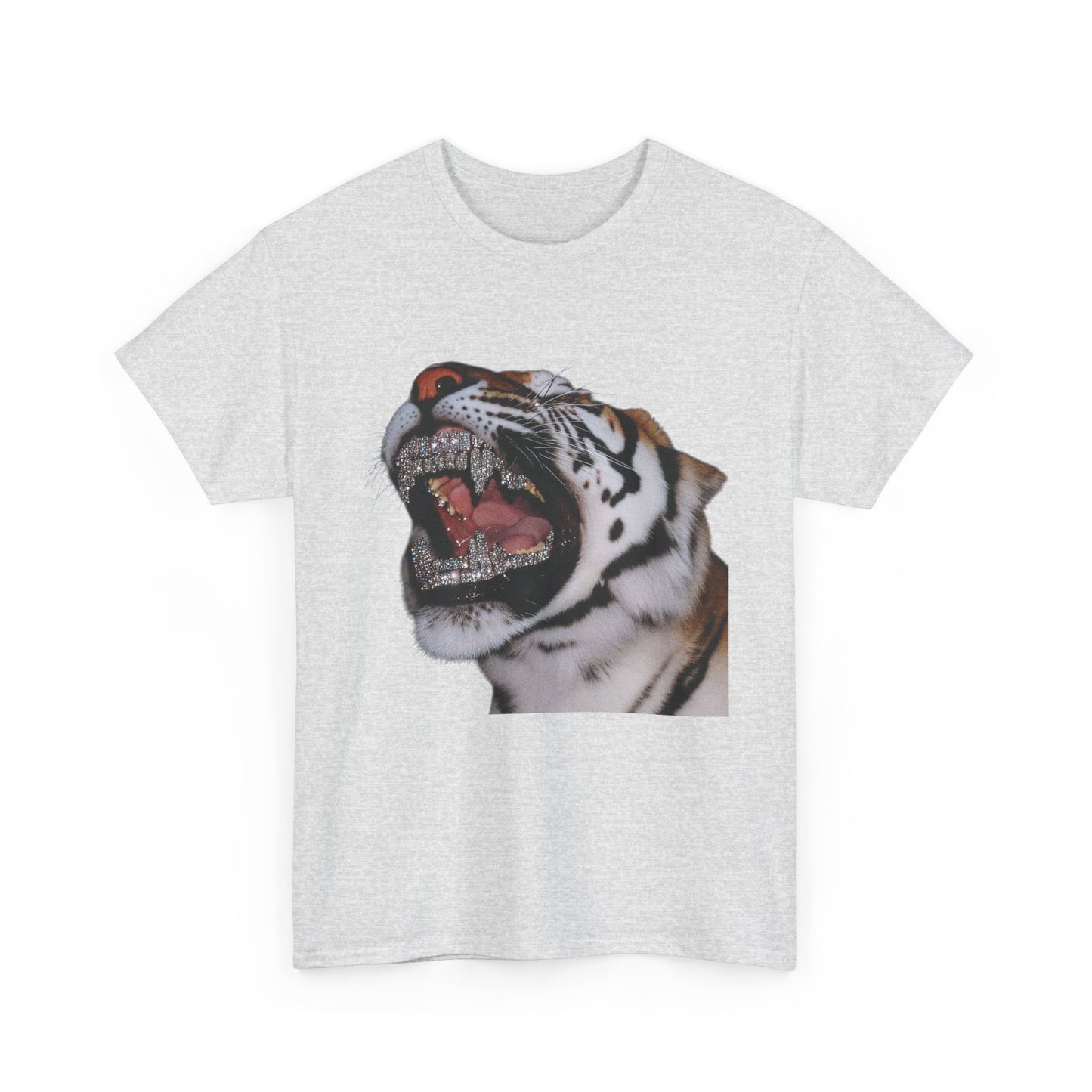 Bling Tiger Graphic T Shirt NEW Adult Unisex Heavy Cotton Tee