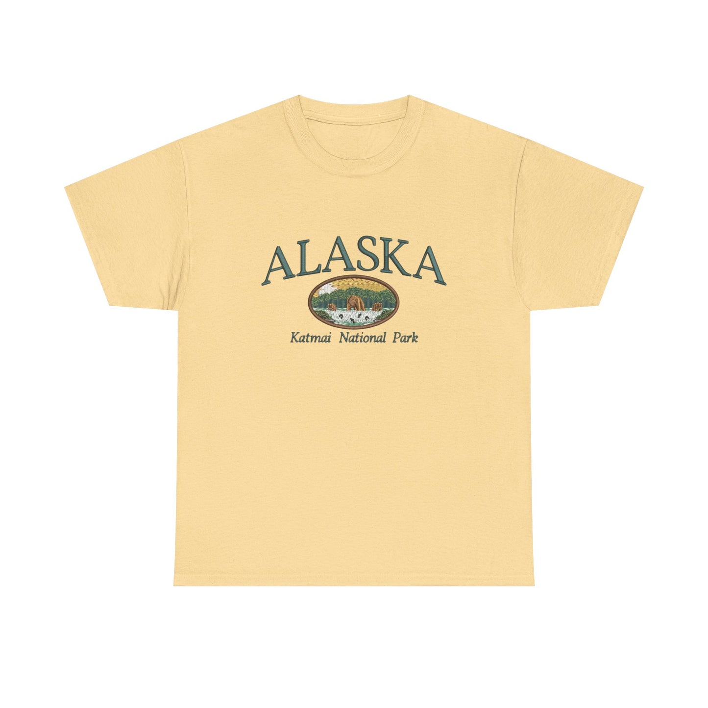 Alaska Graphic T Shirt NEW Unisex Heavy Cotton Tee
