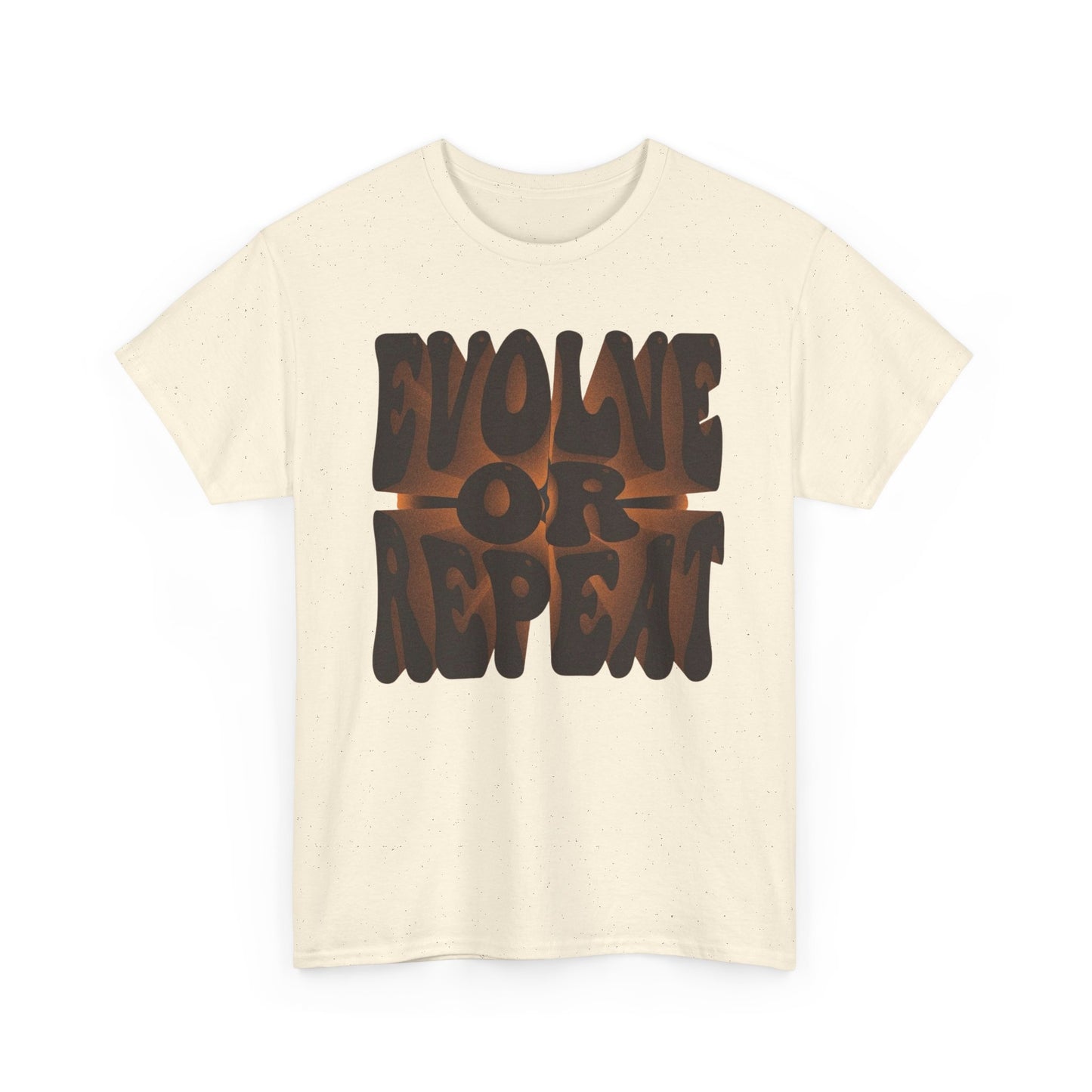 Evolve And Repeat Graphic T-Shirt Unisex Heavy Cotton Tee Gift
