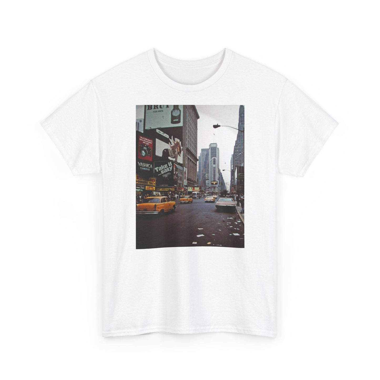 New York retro vintage supreme style Heavy Cotton Tee