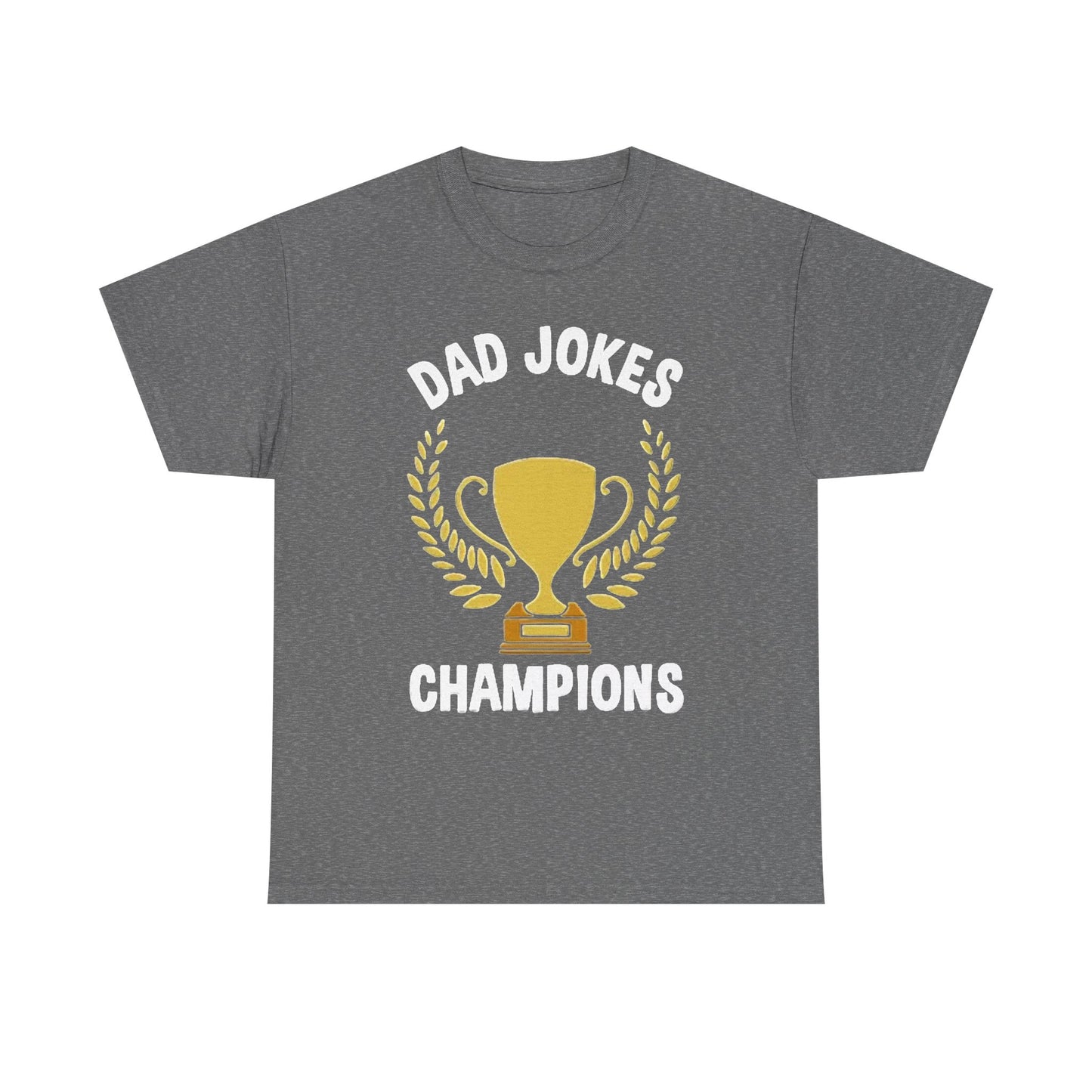 Dad Jokes Champion T SHIRT Retro Funny Jokes GIFT Unisex Heavy Cotton Tee