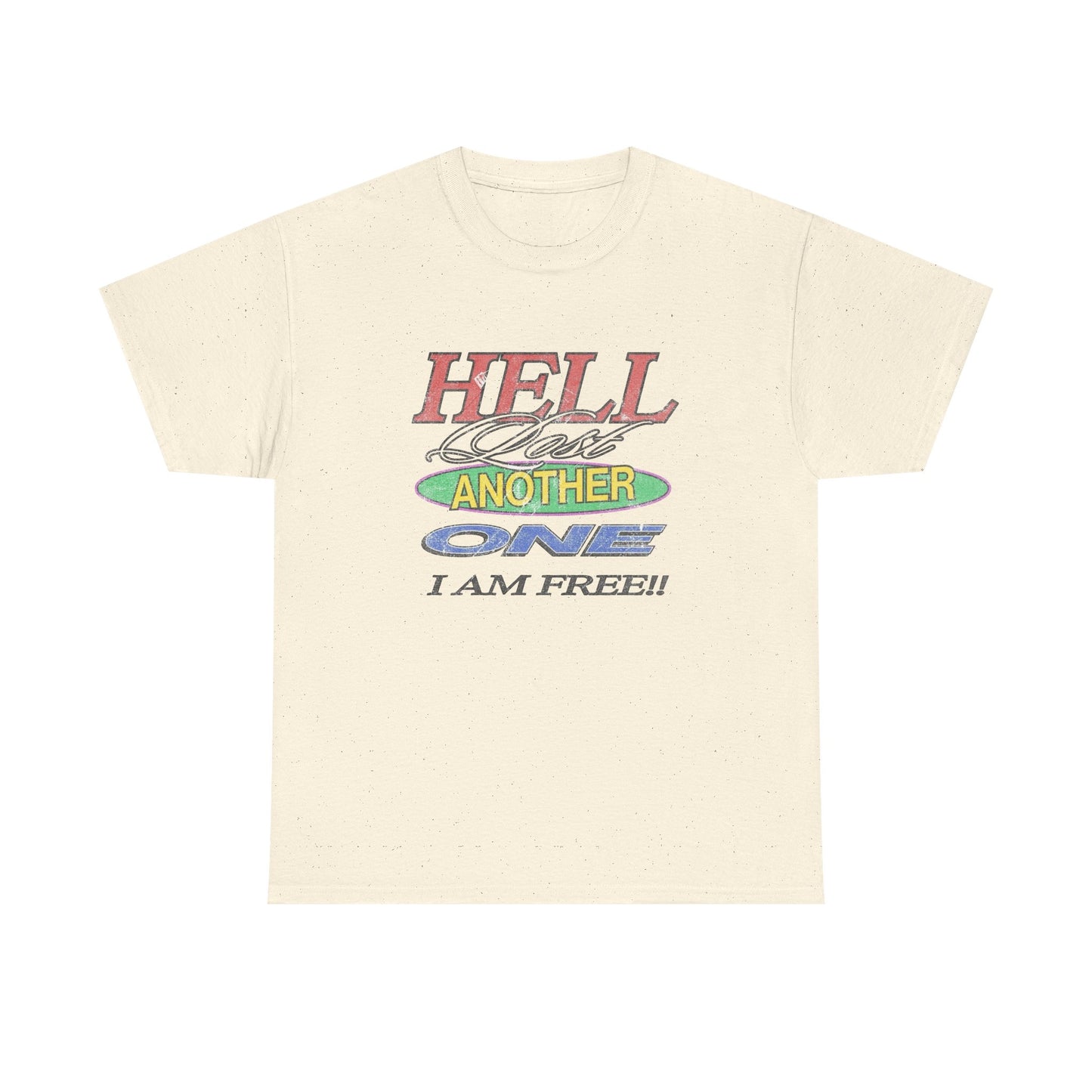 I'm Free Jesus Saves Graphic T Shirt Unisex Heavy Cotton Tee