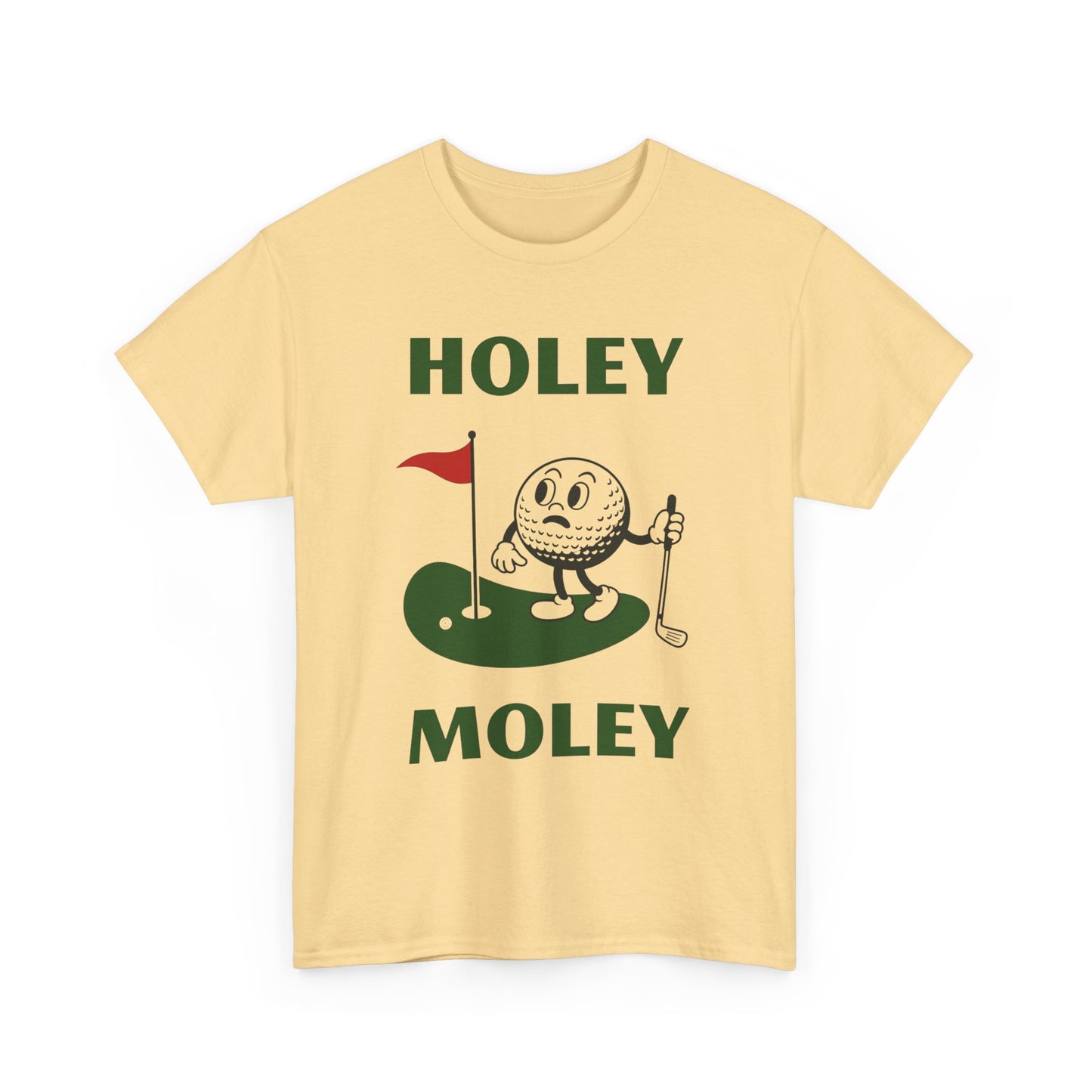 Holey Moley Golf Graphic T Shirt ADULT NEW