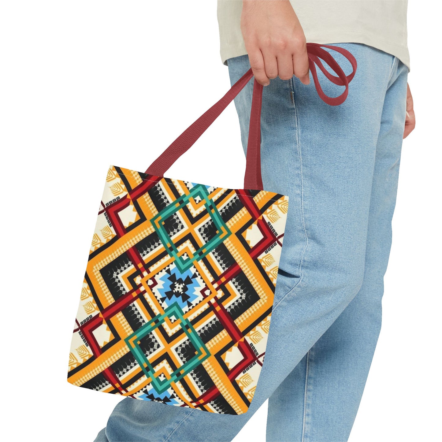 BRAND NEW WESTERN PRINT Multi Color TOTE BAG Fast Shipping (AOP) 13