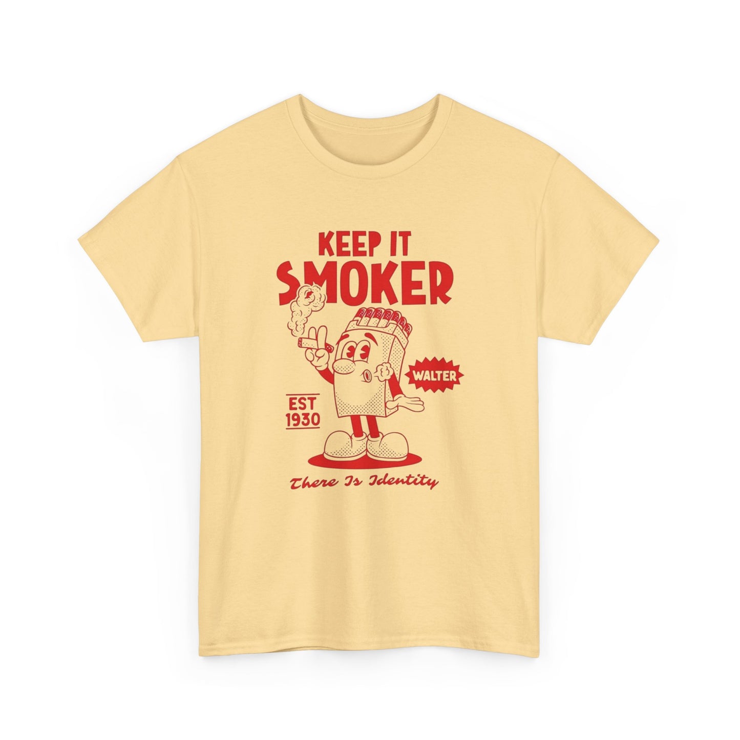 Keep It Smoker Graphic T Shirt Unisex Heavy Cotton Tee
