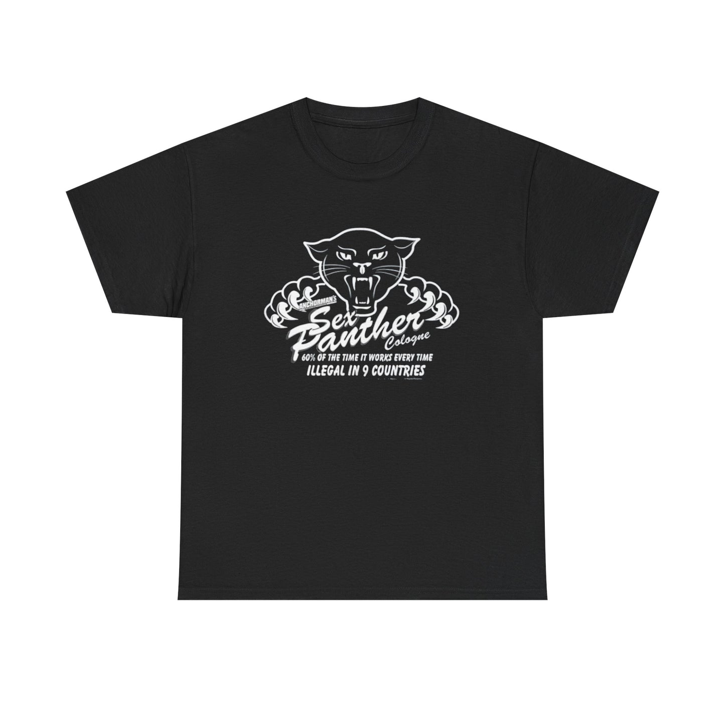 Sex Panther Shirt Vintage Anchorman Graphic Ron Burgendy Comedy Funny