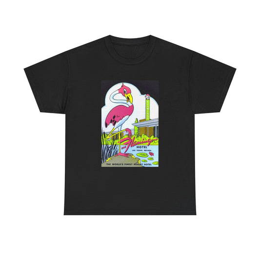The Flamingo Tshirt Vintage Las Vegas Casino Strip Retro Unisex Heavy Cotton 3