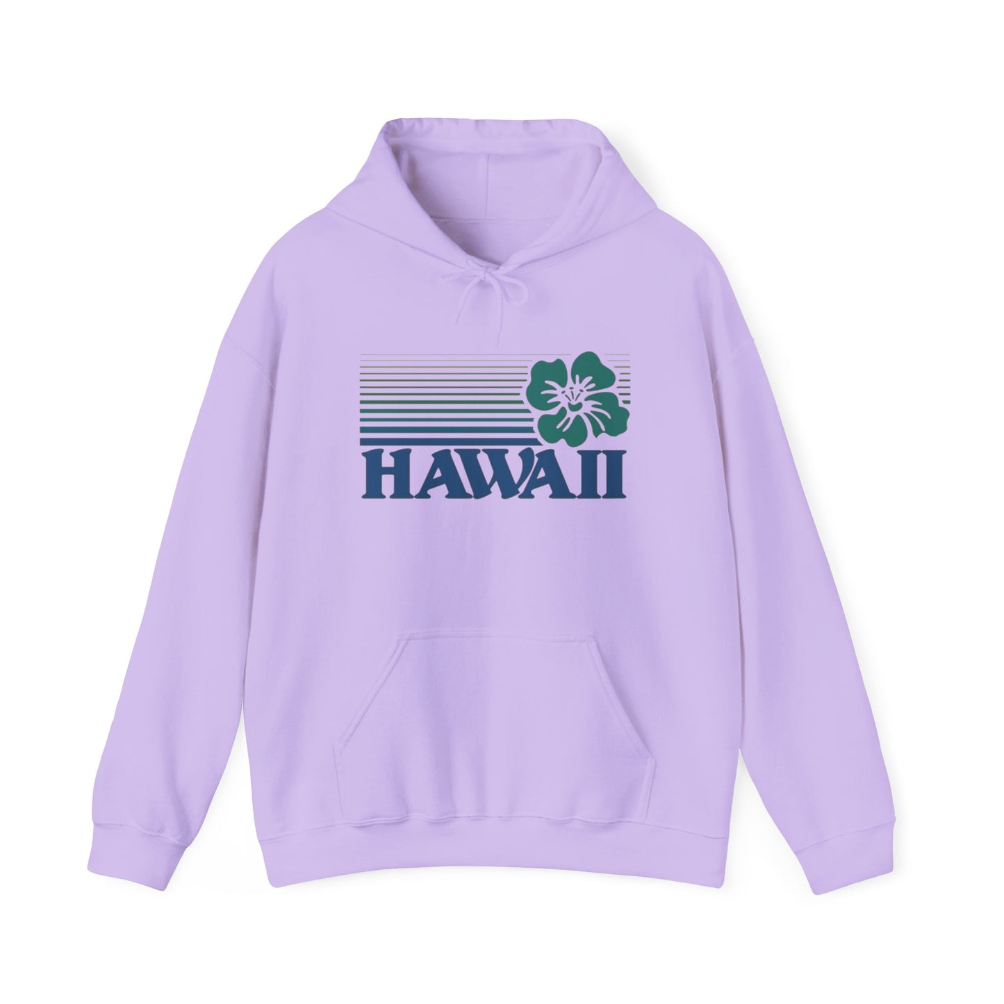 Hawaii Surfing Graphic Hoodie Unisex Heavy Blend™ Hooded Sweatshirt