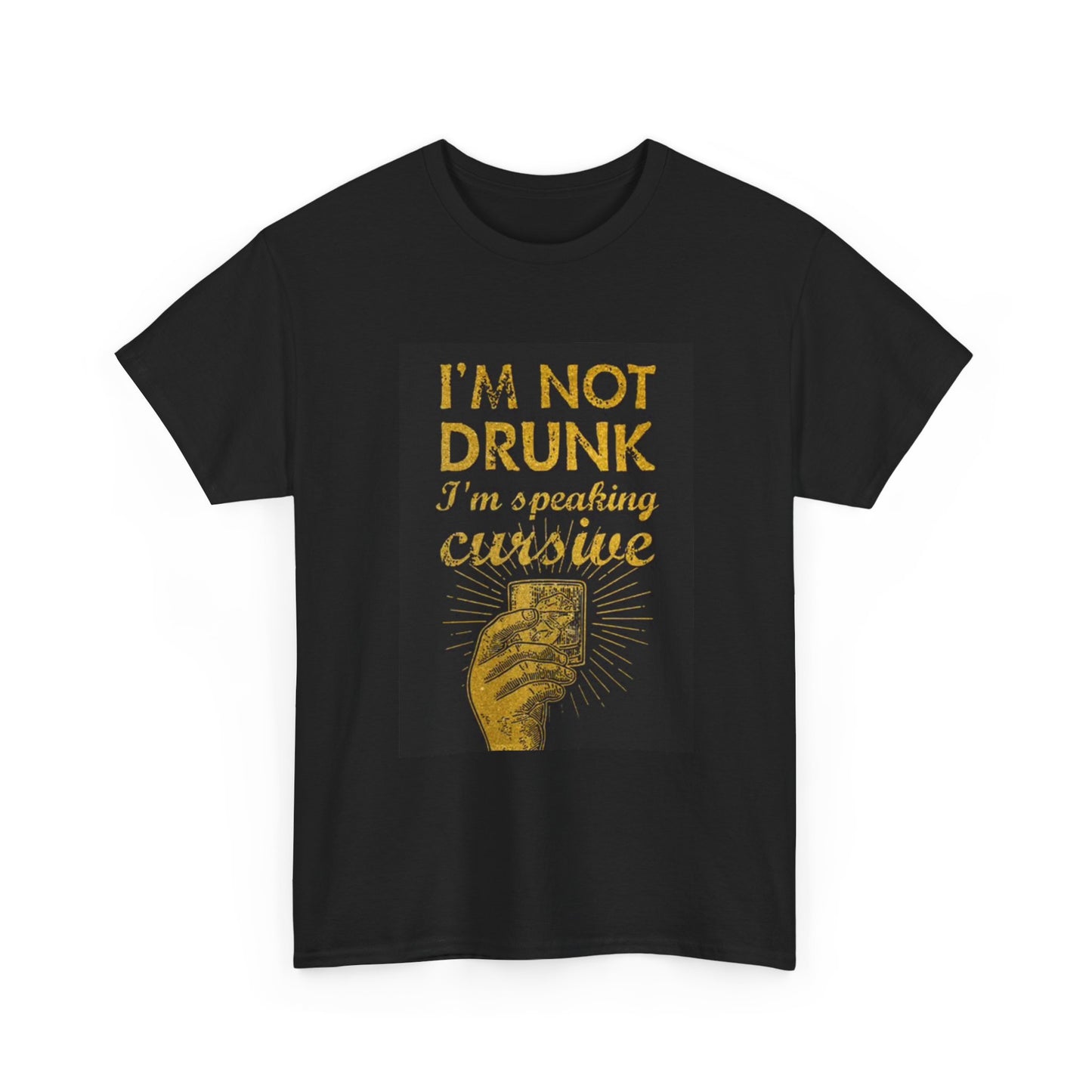 Im Not Drunk Funny Graphic T Shirt Gift Beers Jokes Unisex Heavy Cotton Tee
