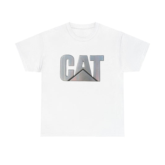 CAT Equipment Graphic T Shirt Unisex Heavy Cotton Tee NEW