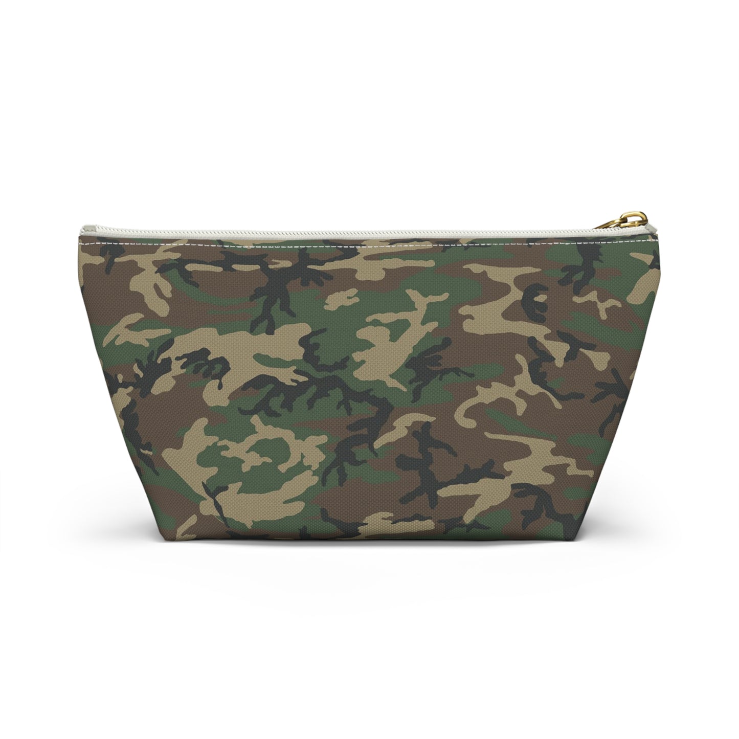 Camo Military Travel Bag Accessory Pouch w T-bottom