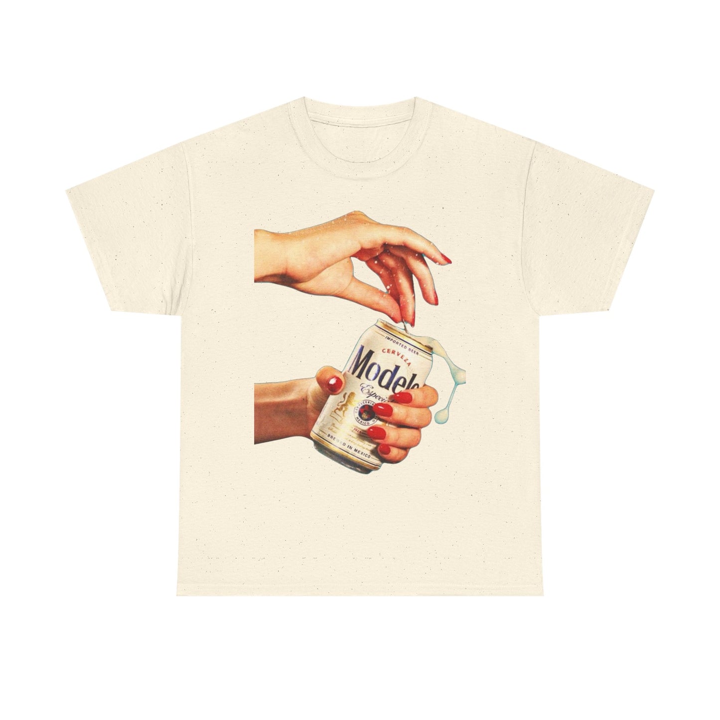 Modelo Beer Vintage Poster T Shirt Unisex Heavy Cotton Tee Gift