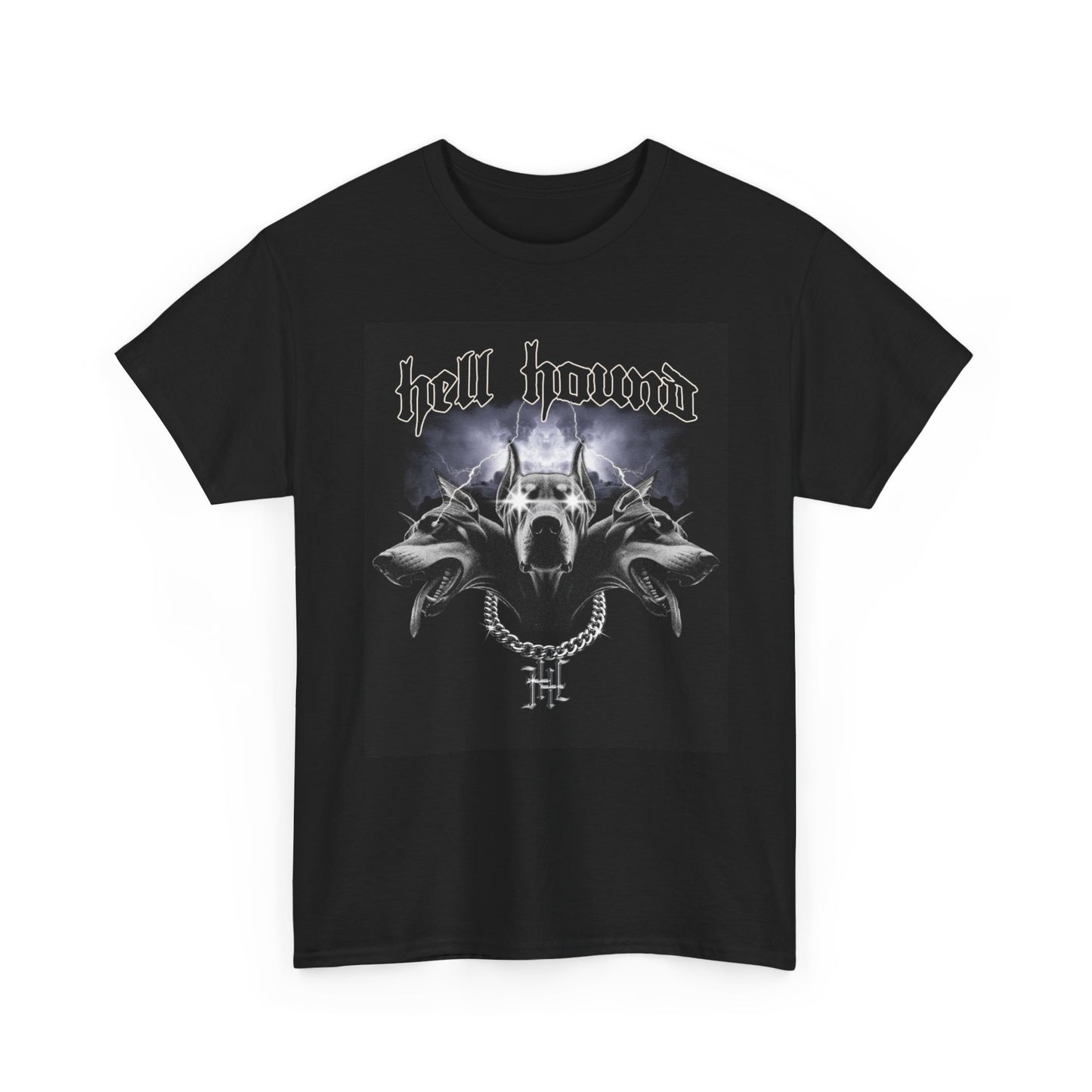 Hellhound Graphic T Shirt Street Wear Apparel Unisex Heavy Cotton Tee