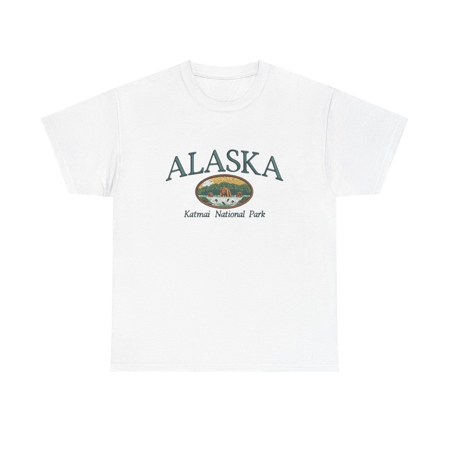 Alaska Graphic T Shirt NEW Unisex Heavy Cotton Tee