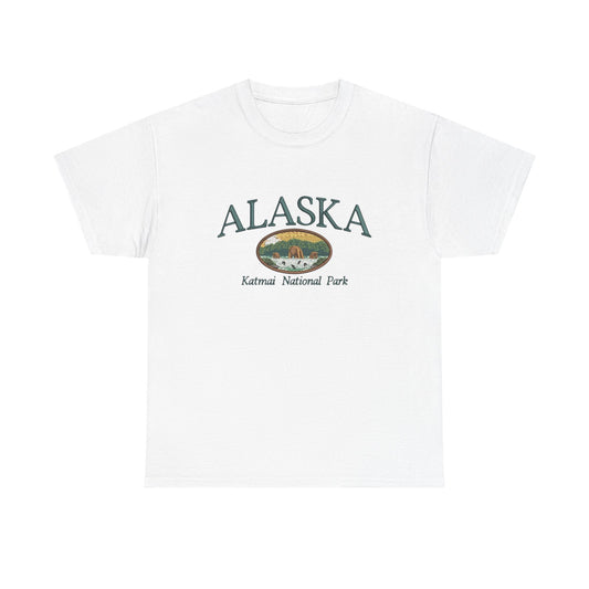 Alaska Graphic T Shirt NEW Unisex Heavy Cotton Tee
