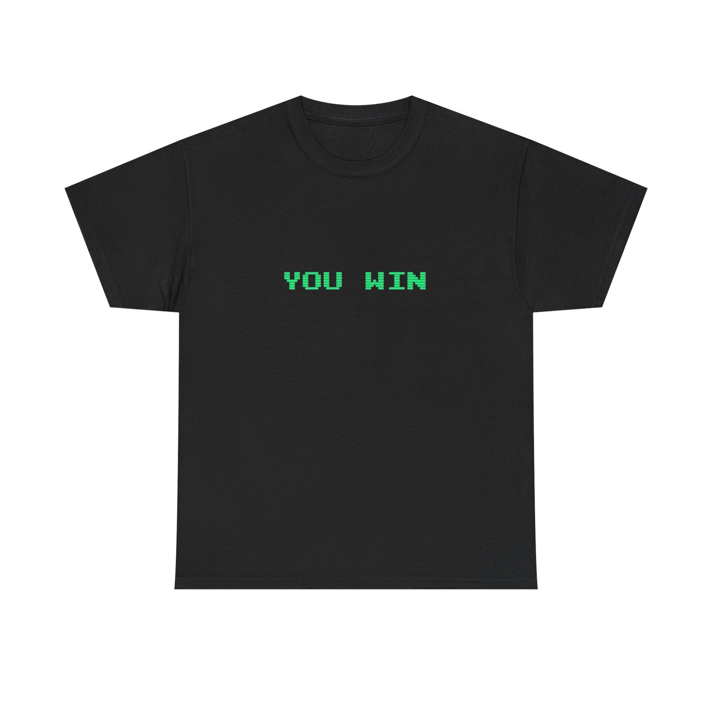 You Win Vintage Gaming Arcade Graphic T Shirt Unisex Heavy Cotton NEW Tee