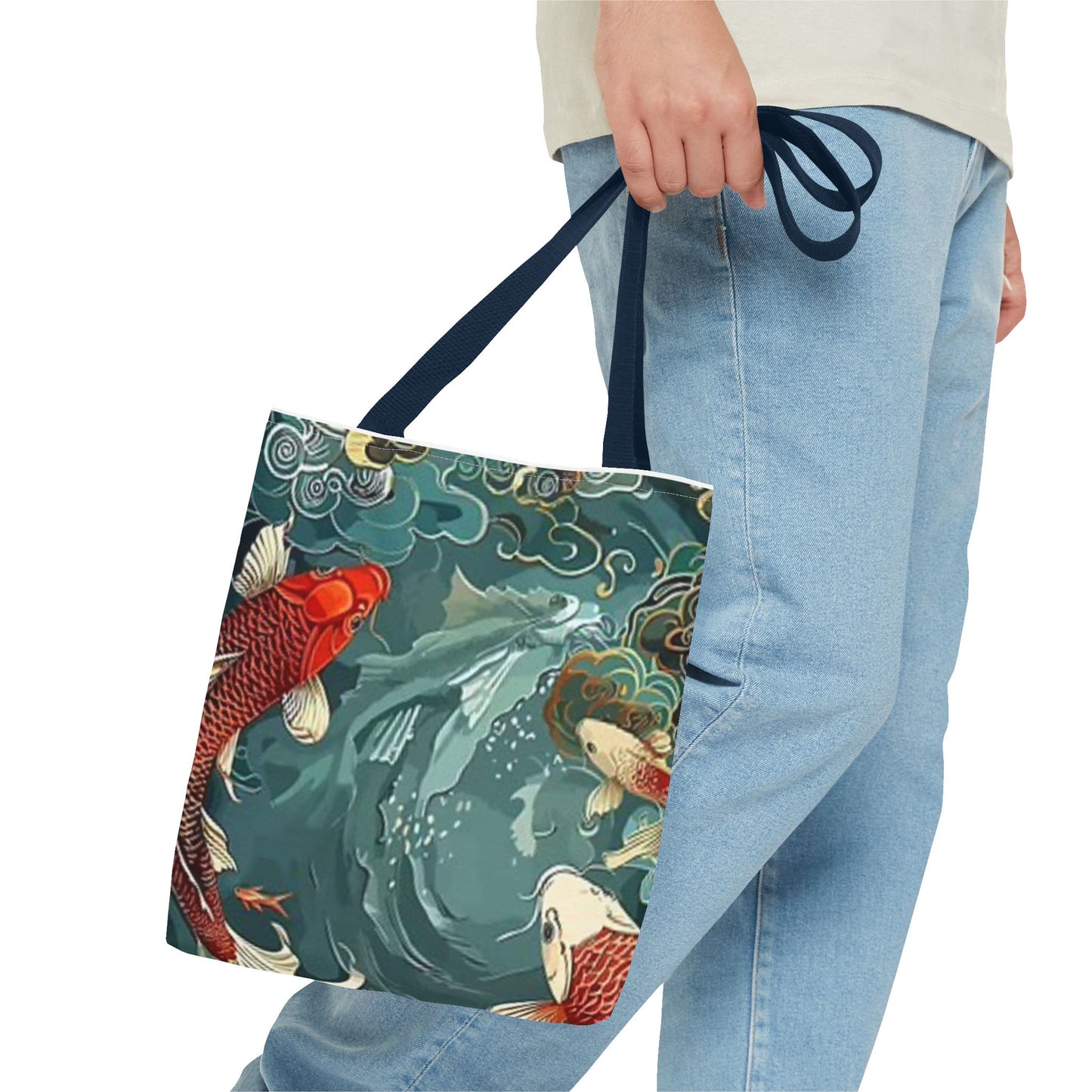 Koi Fish All Over Print BRAND NEW Purse - Pocketbook - Travel Tote Bag