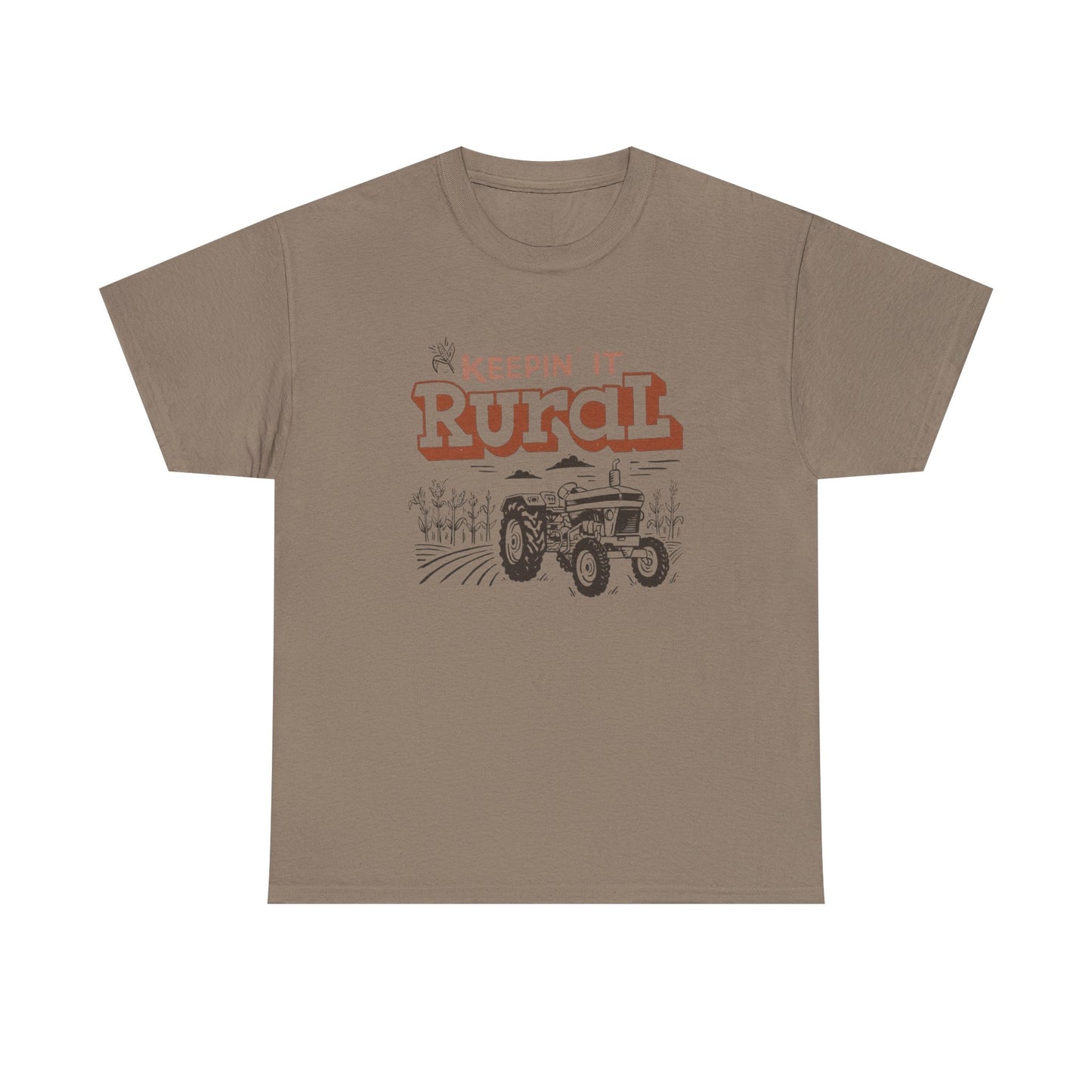 Keeping It Rural Graphic T Shirt Unisex Heavy Cotton Tee