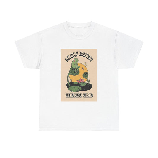 Trippy Mushroom Hunter Tshirt Mystical Graphic Vibe Unisex Heavy Cotton Frogs