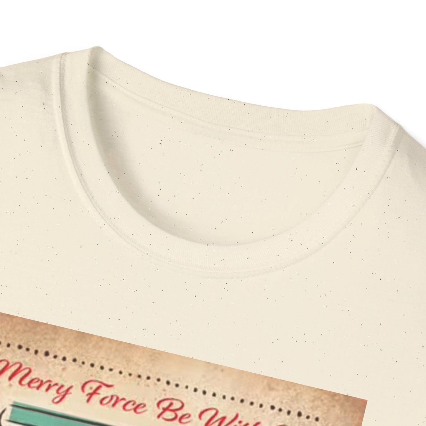 Merry Force Be With You Graphic T Shirt Vintage Star wars Christmas holidays