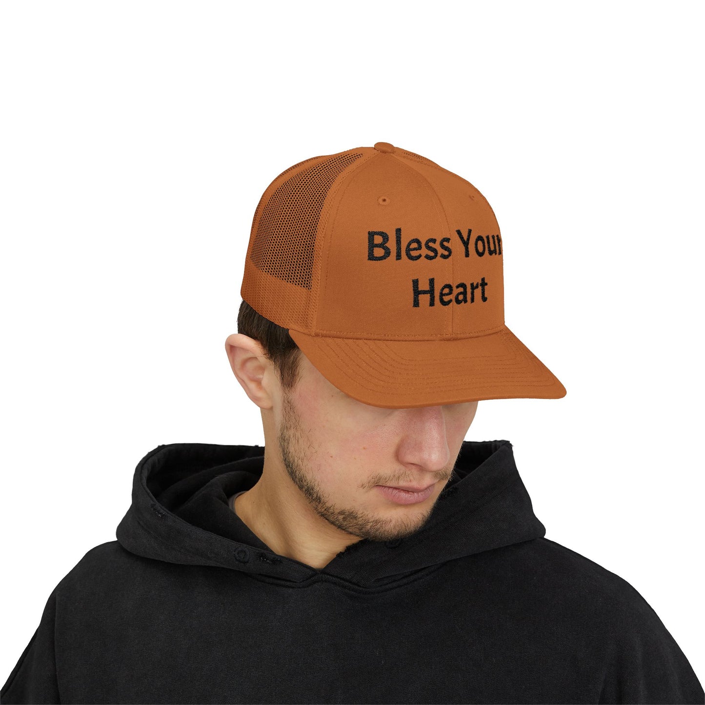 Bless Your Heart Hat Southern Charm Funny Snapback Trucker Cap