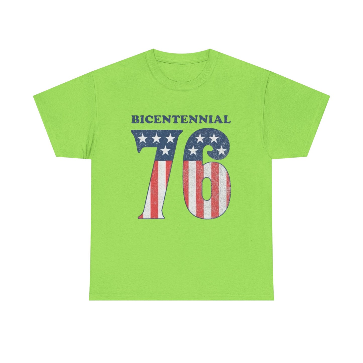 Bicentennial USA 76 Anniversary Graphic T Shirt Adult New Tee