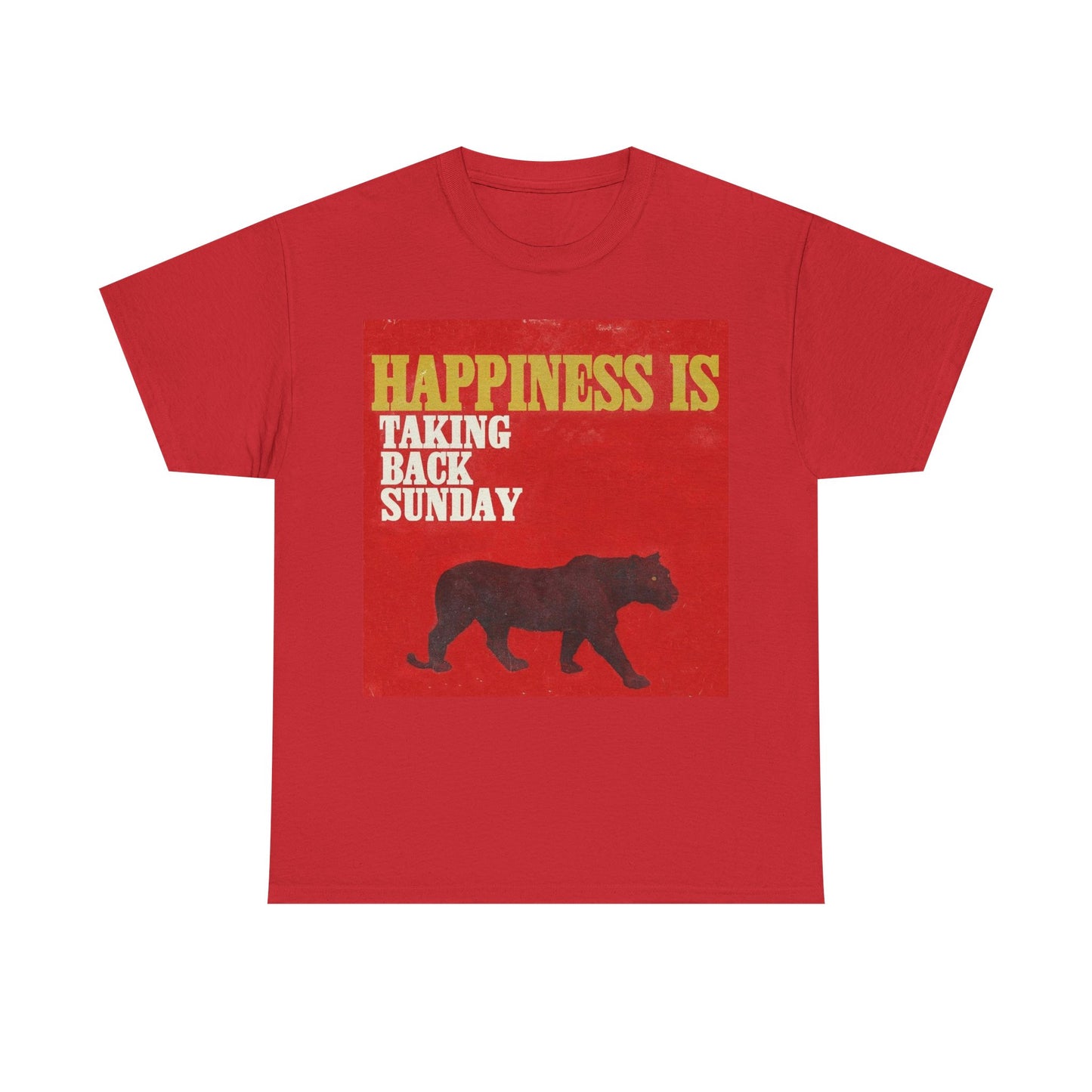 Taking back Sunday T-shirt vintage emo band retro Unisex Heavy Cotton Tee