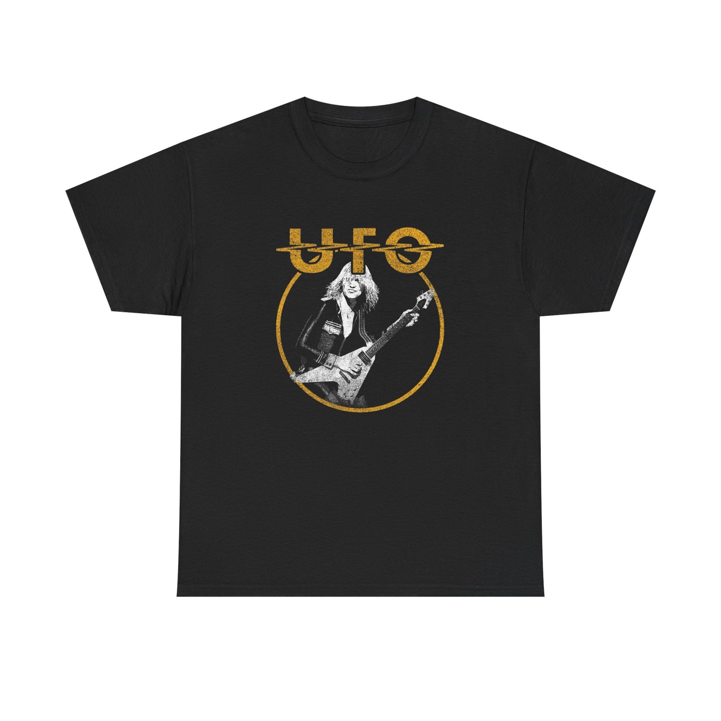 UFO Vintage Graphic T Shirt Unisex Heavy Cotton Tee