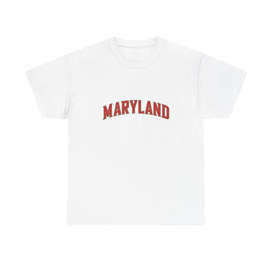 Maryland State Graphic T Shirt NEW ADULT