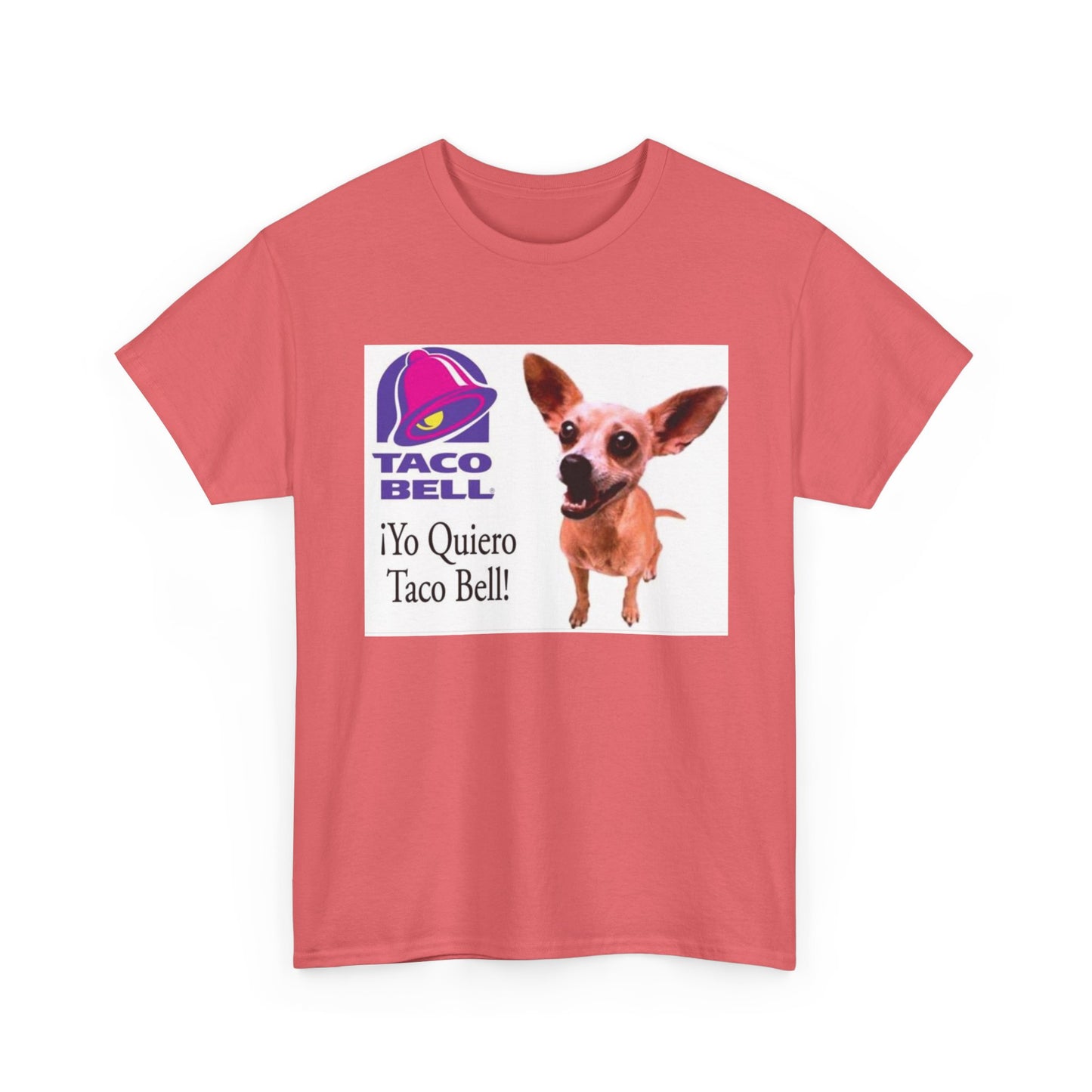 Taco Bell Shirt Funny Retro Logo Mexican Dog 90s Nostalgia Unisex Heavy Cotton