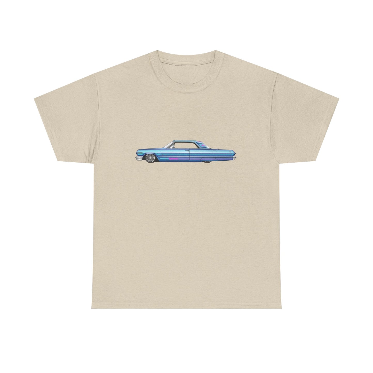 64 Impala Lowrider Cali Graphic T Shirt Unisex Heavy Cotton Tee NEW