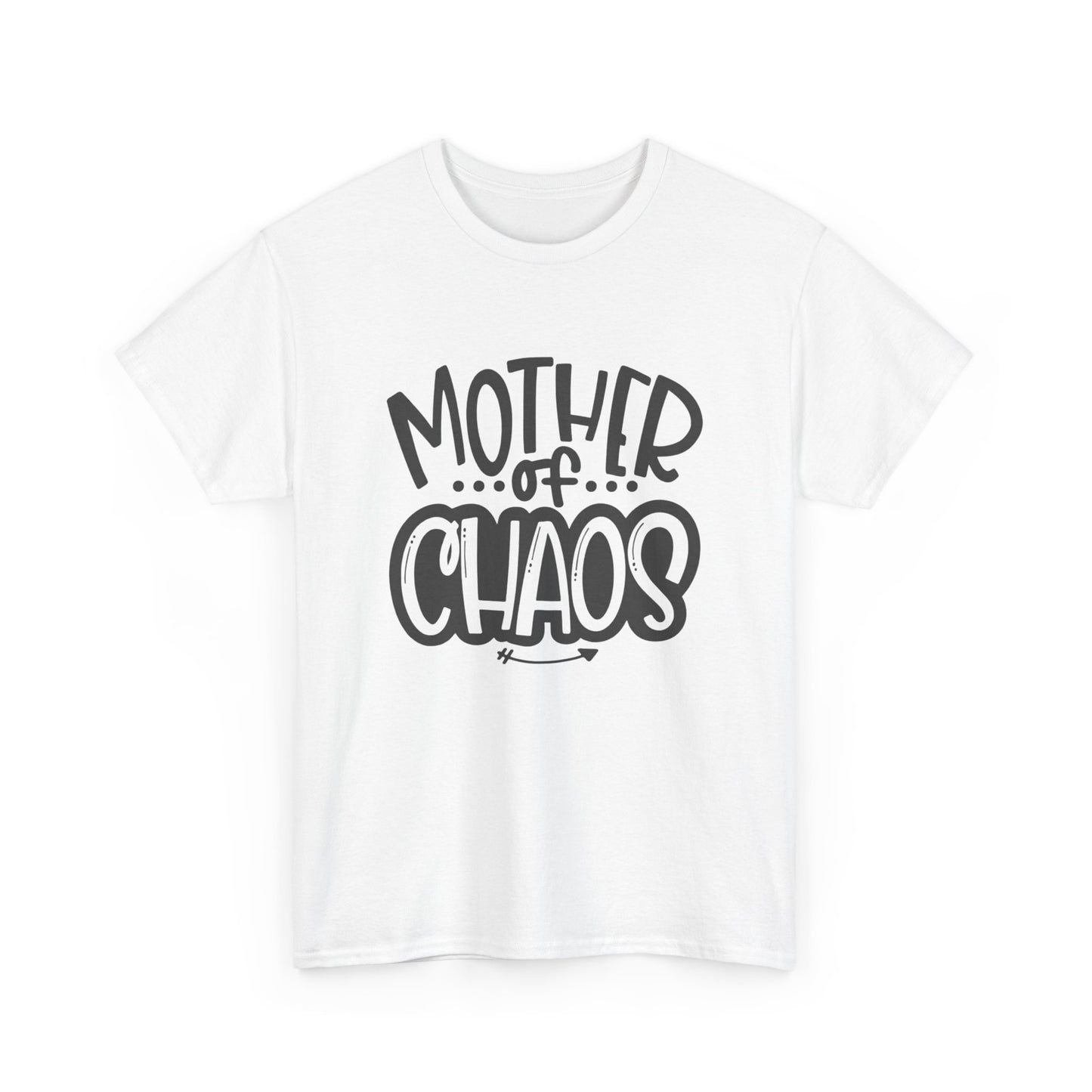 Mother Of Chaos Funny Graphic T Shirt Unisex Heavy Cotton Tee