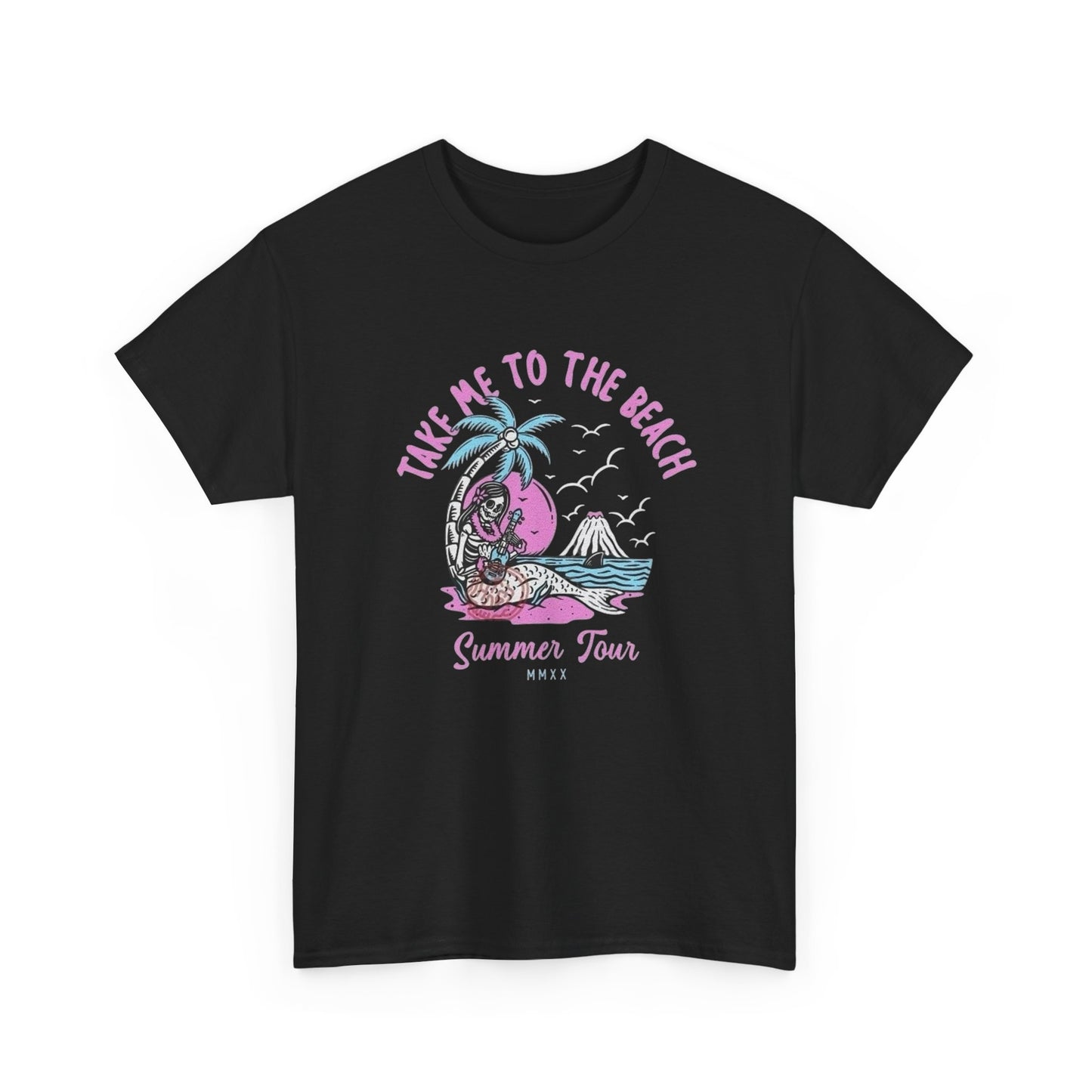 Take Me To The Beach Graphic T Shirt Unisex Heavy Cotton Tee New Gift