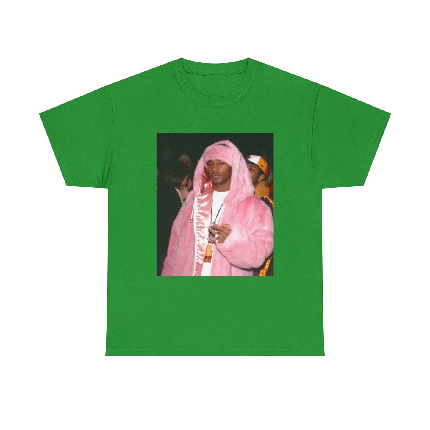 Camron diplomats T-shirt vintage pink fur coat graphic Rap Unisex Heavy Cotton