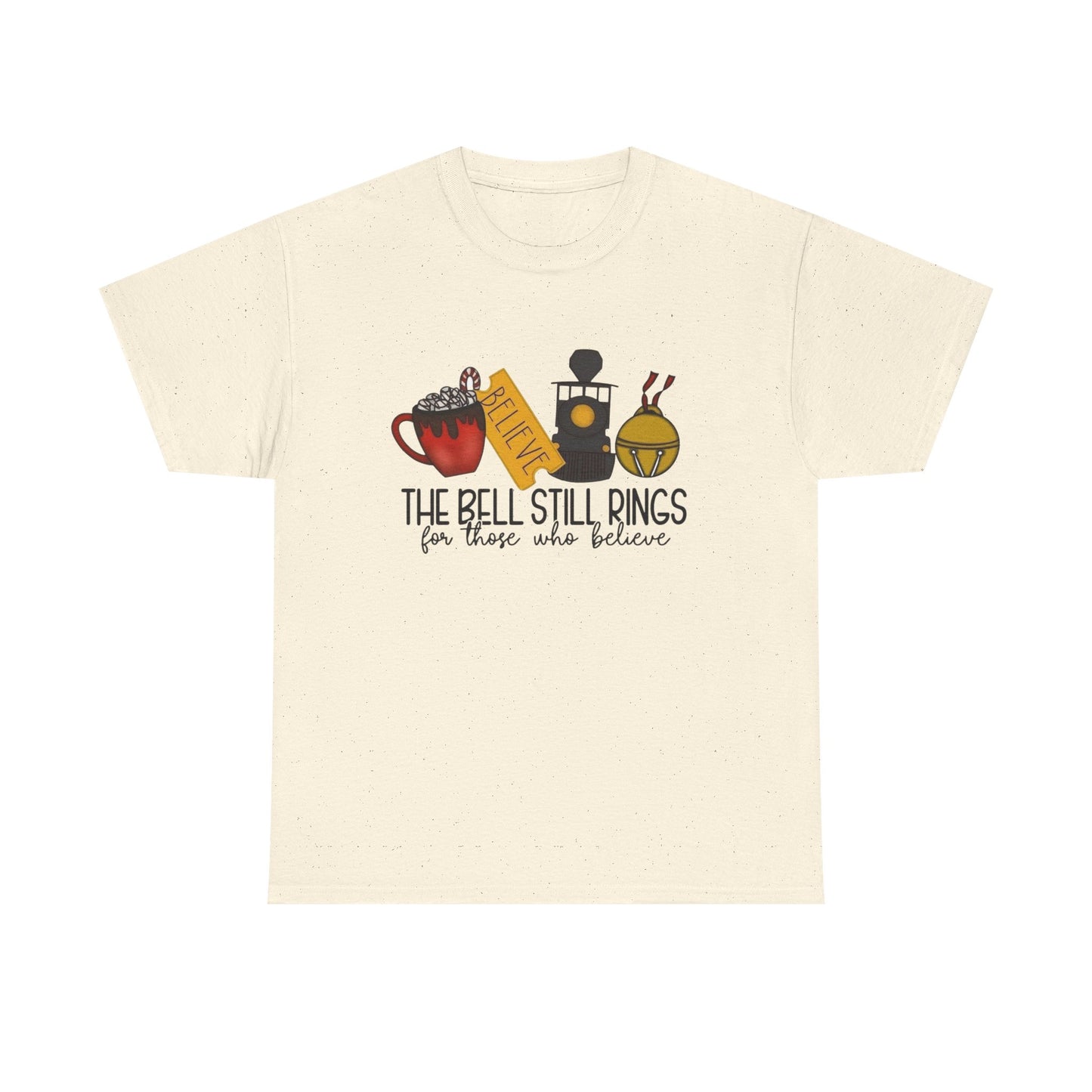 The Christmas Bell Still Rings Holidays Graphic T Shirt NEW Unisex Heavy Cotton